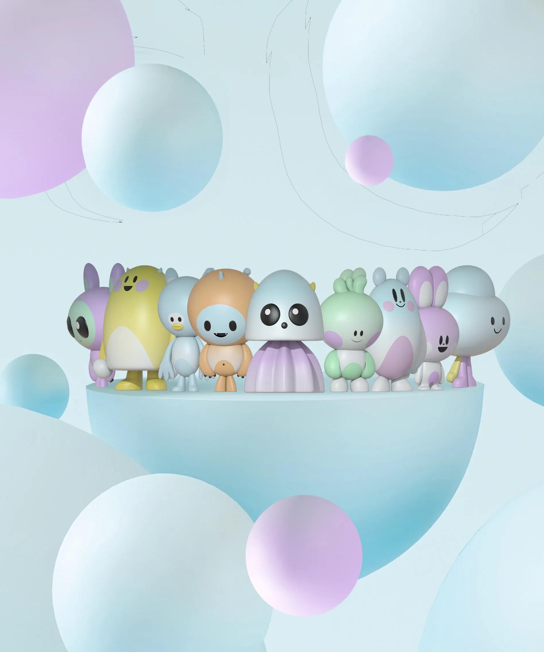 Pastel Pals
