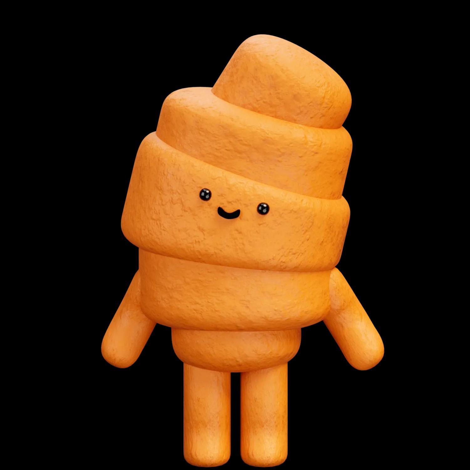 just-croissant | Collectible designer toys at R.Toys just-croissant