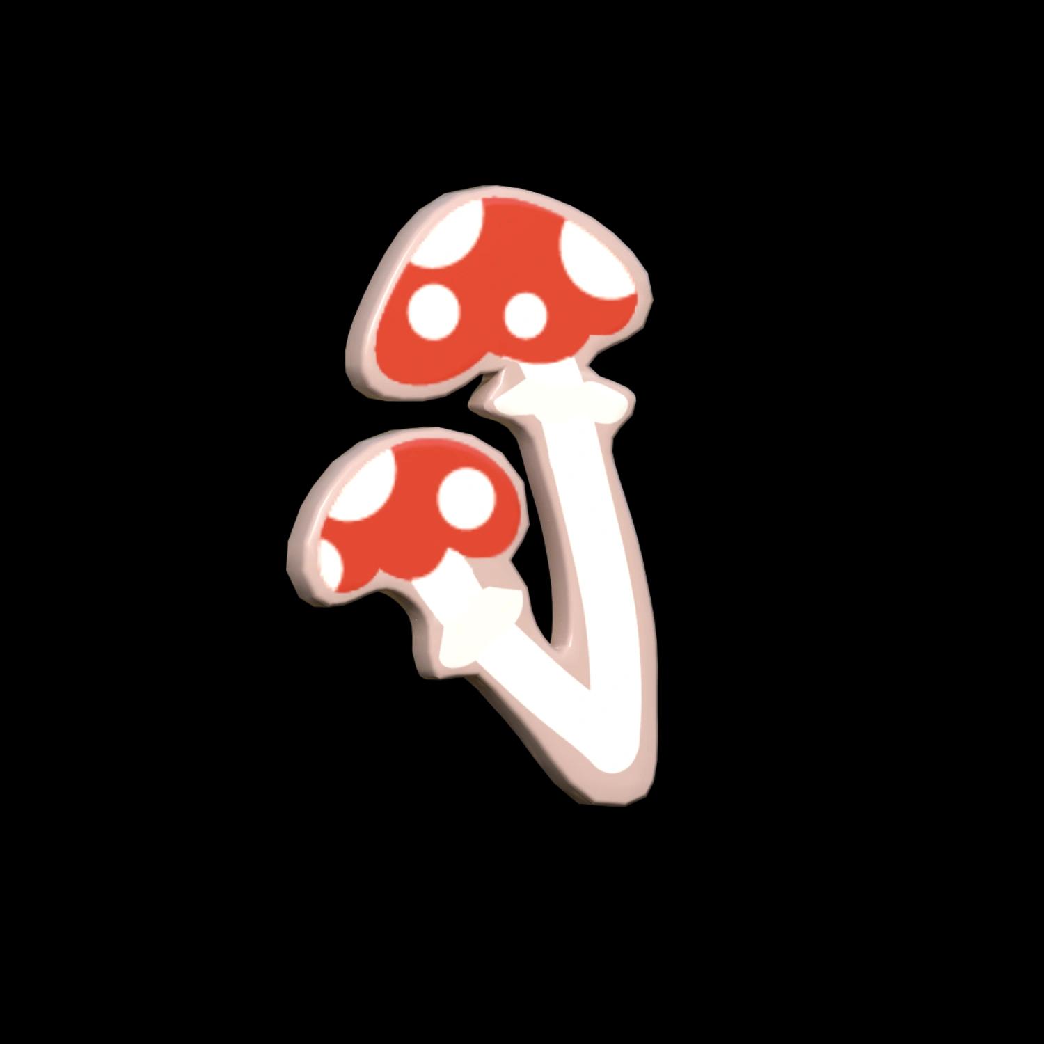 mushroom-pin