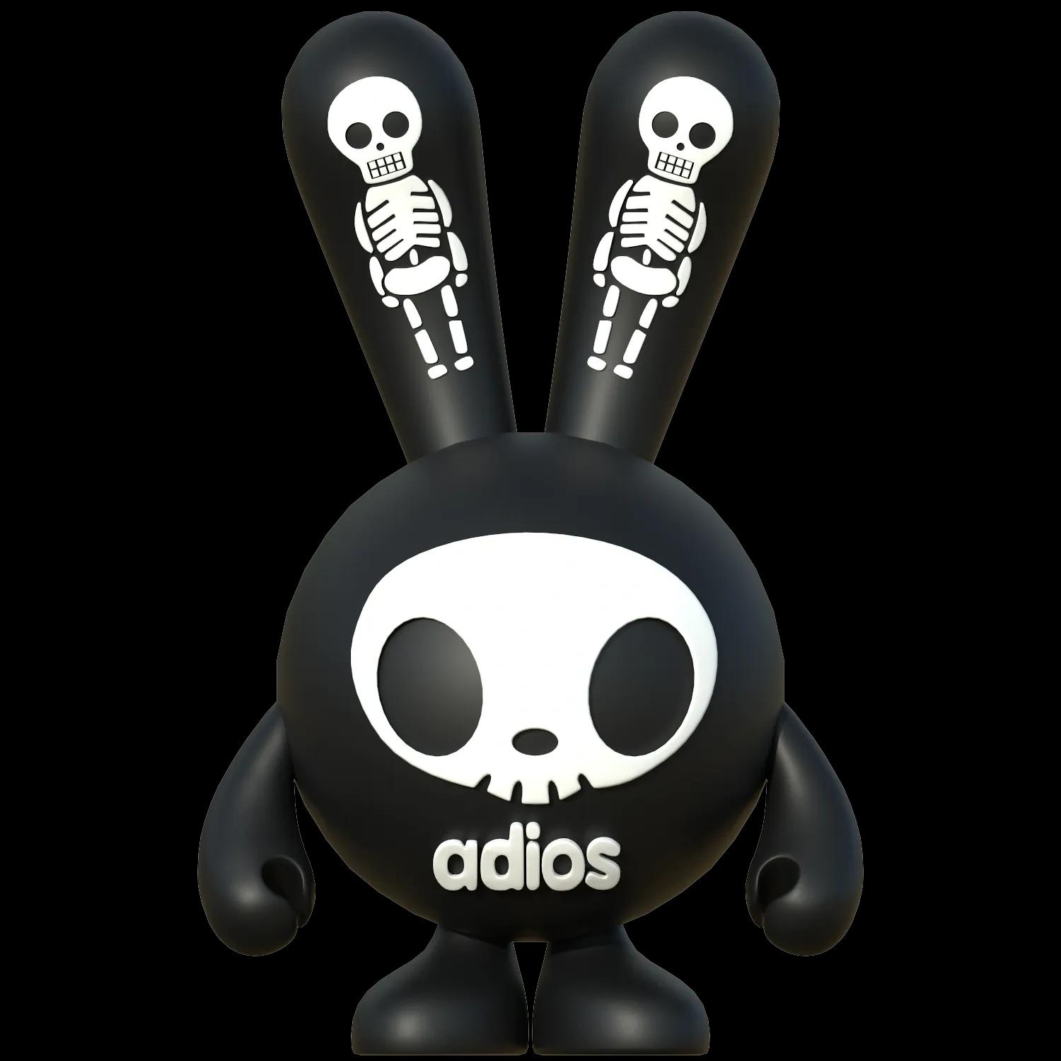 adios-18 | Collectible designer toys at R.Toys adios-18