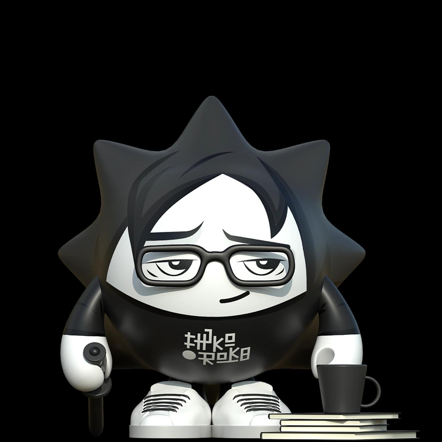 anime-band-black | Collectible designer toys at R.Toys anime-band-black
