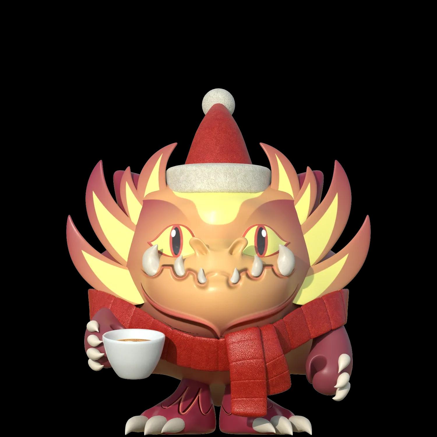 cuppa-dragon | Collectible designer toys at R.Toys cuppa-dragon