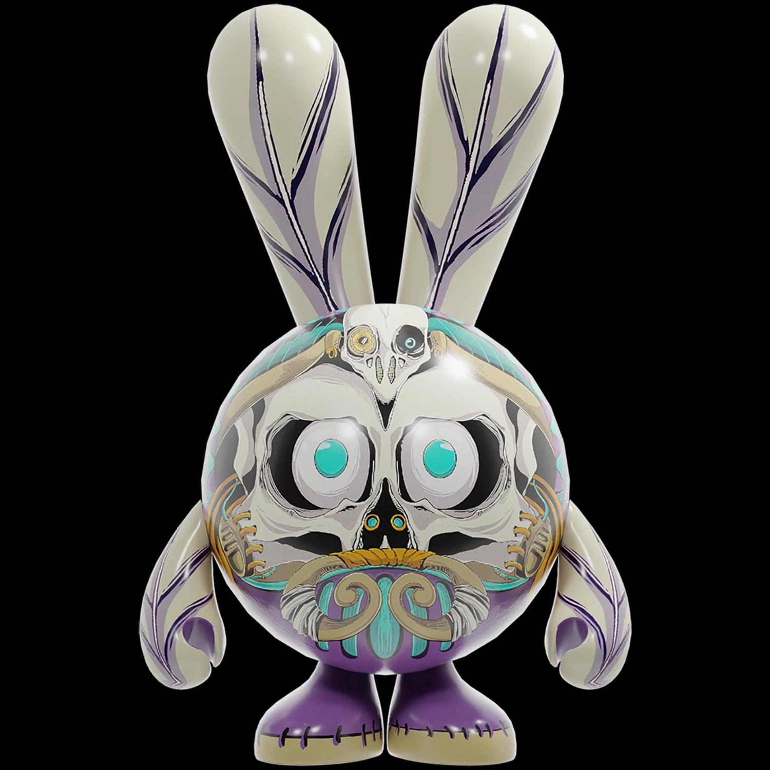 Asmat-Skull | Collectible designer toys at R.Toys Asmat-Skull