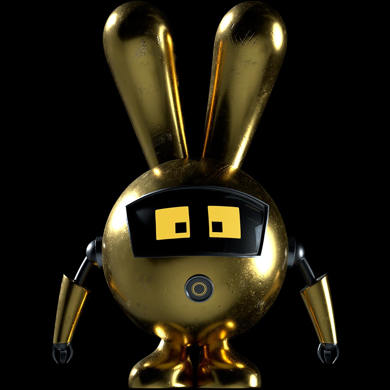 bad-roko-robot-gold | Collectible designer toys at R.Toys bad-roko-robot-gold