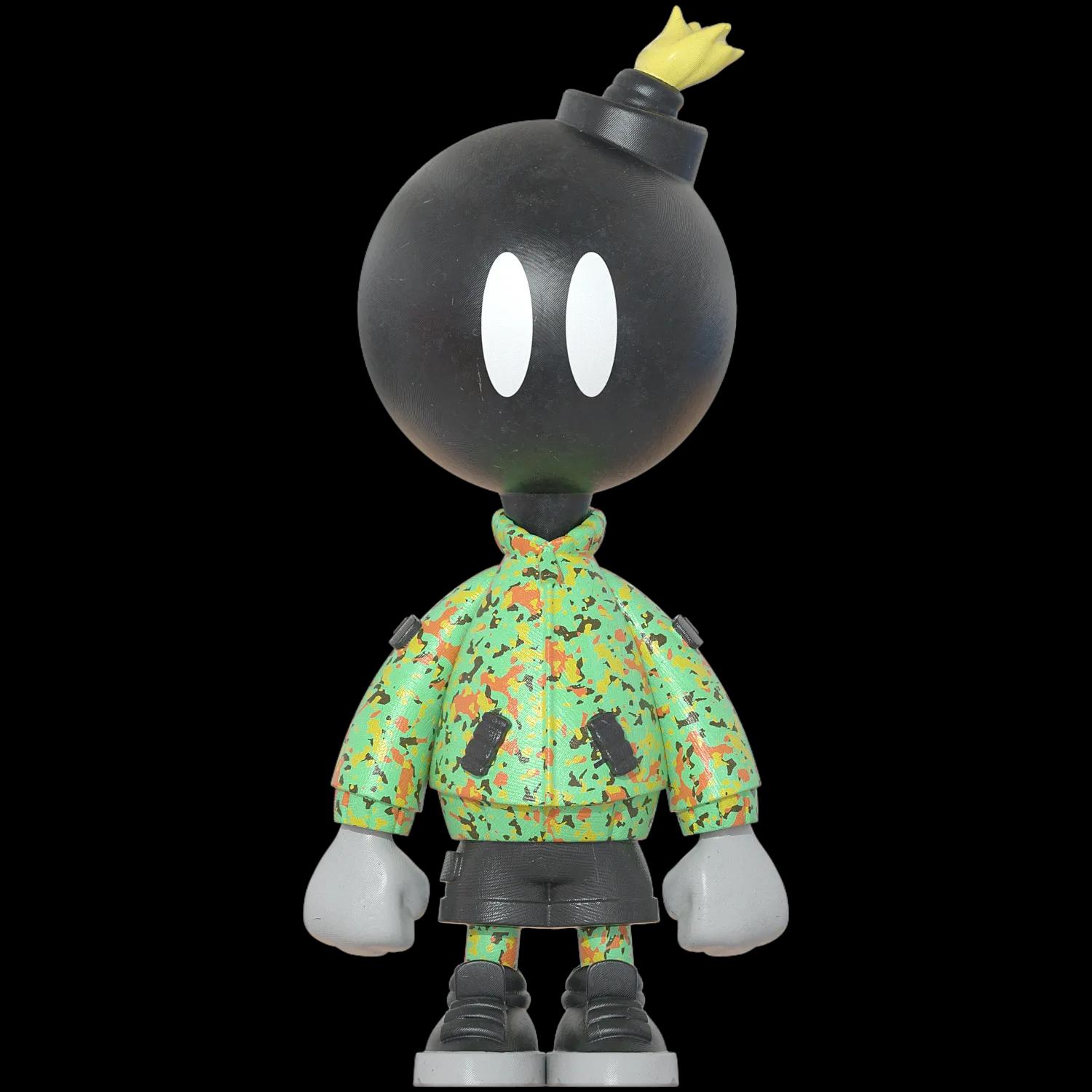 bomb-boy | Collectible designer toys at R.Toys bomb-boy