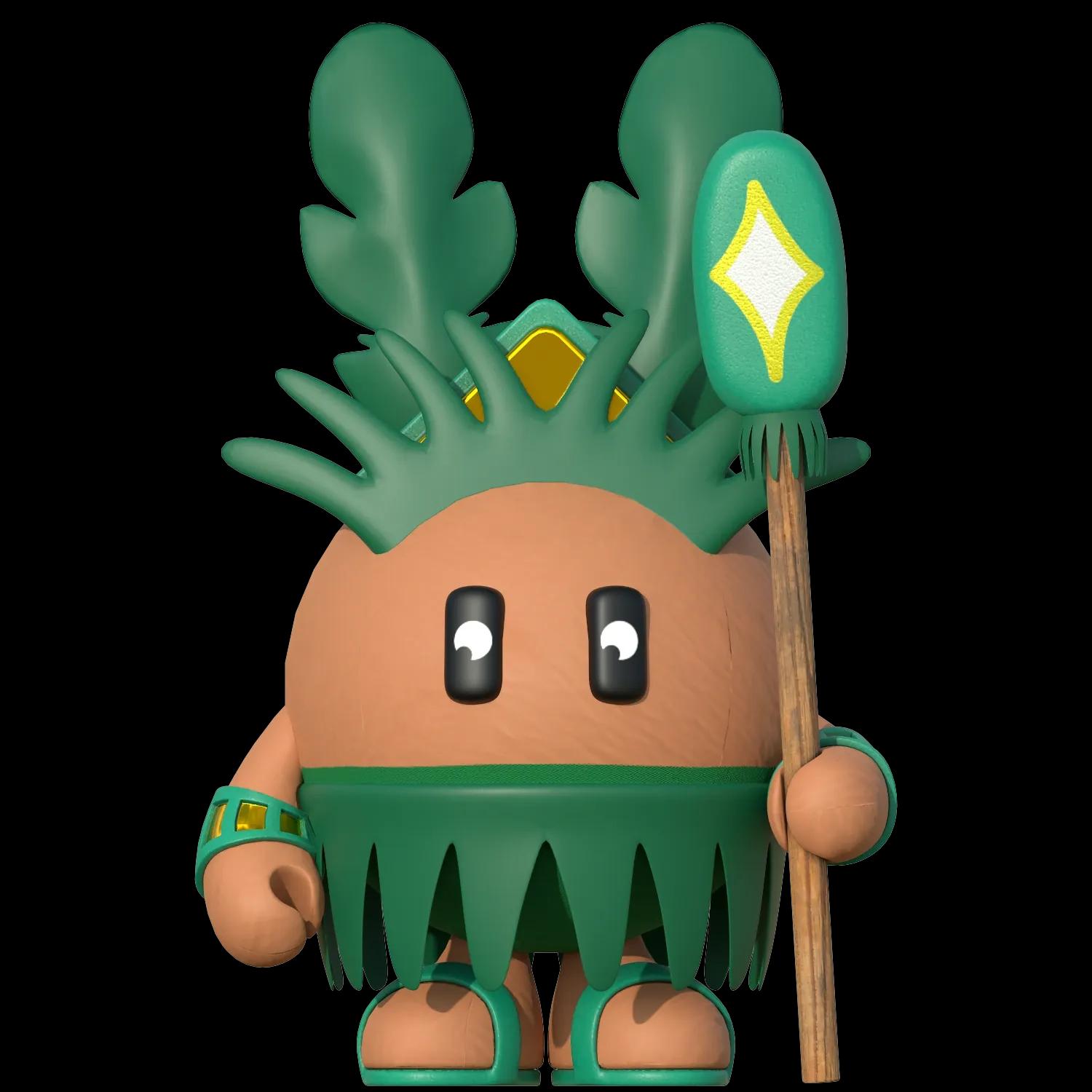leaf-man | Collectible designer toys at R.Toys leaf-man