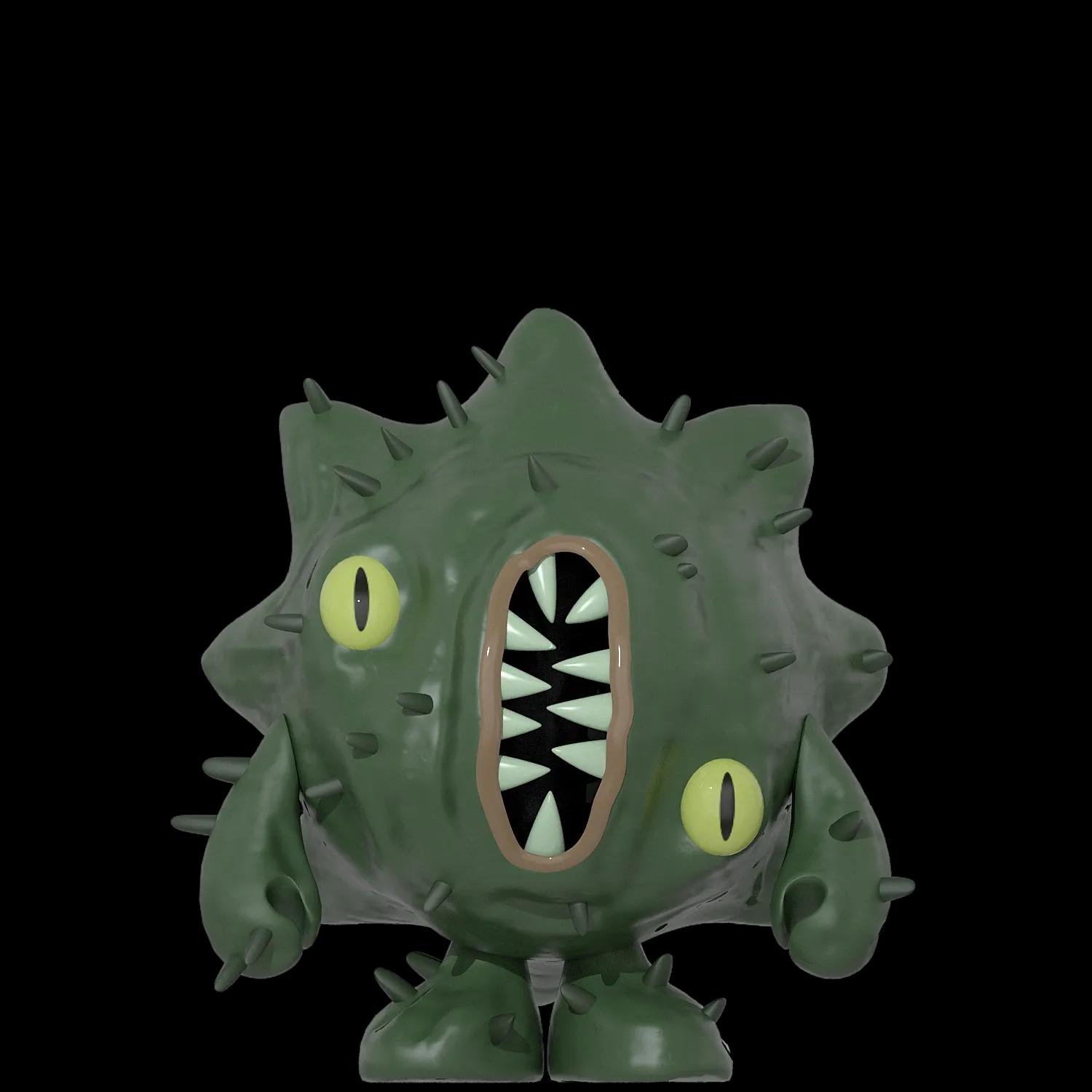 cactus-monster | Collectible designer toys at R.Toys cactus-monster