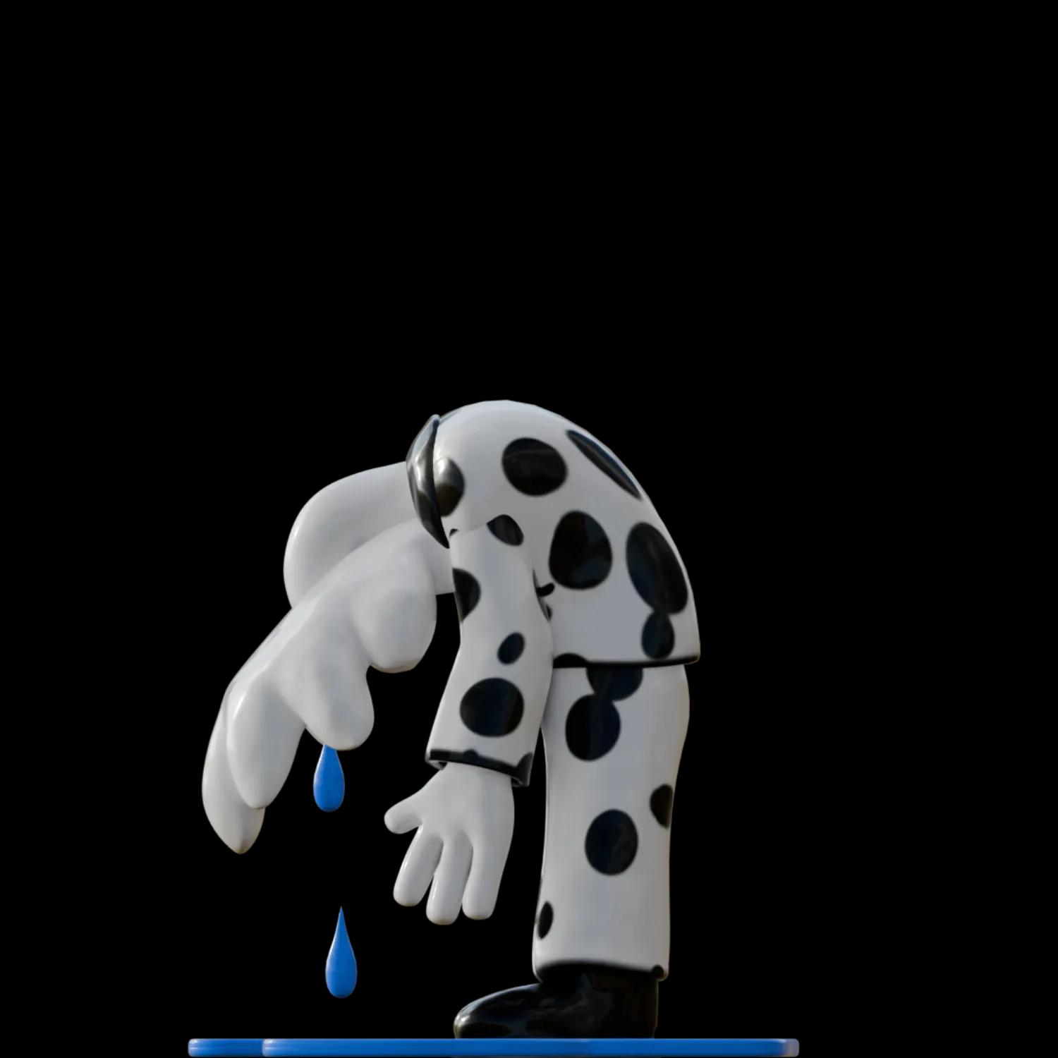 tearful-tumble | Collectible designer toys at R.Toys tearful-tumble