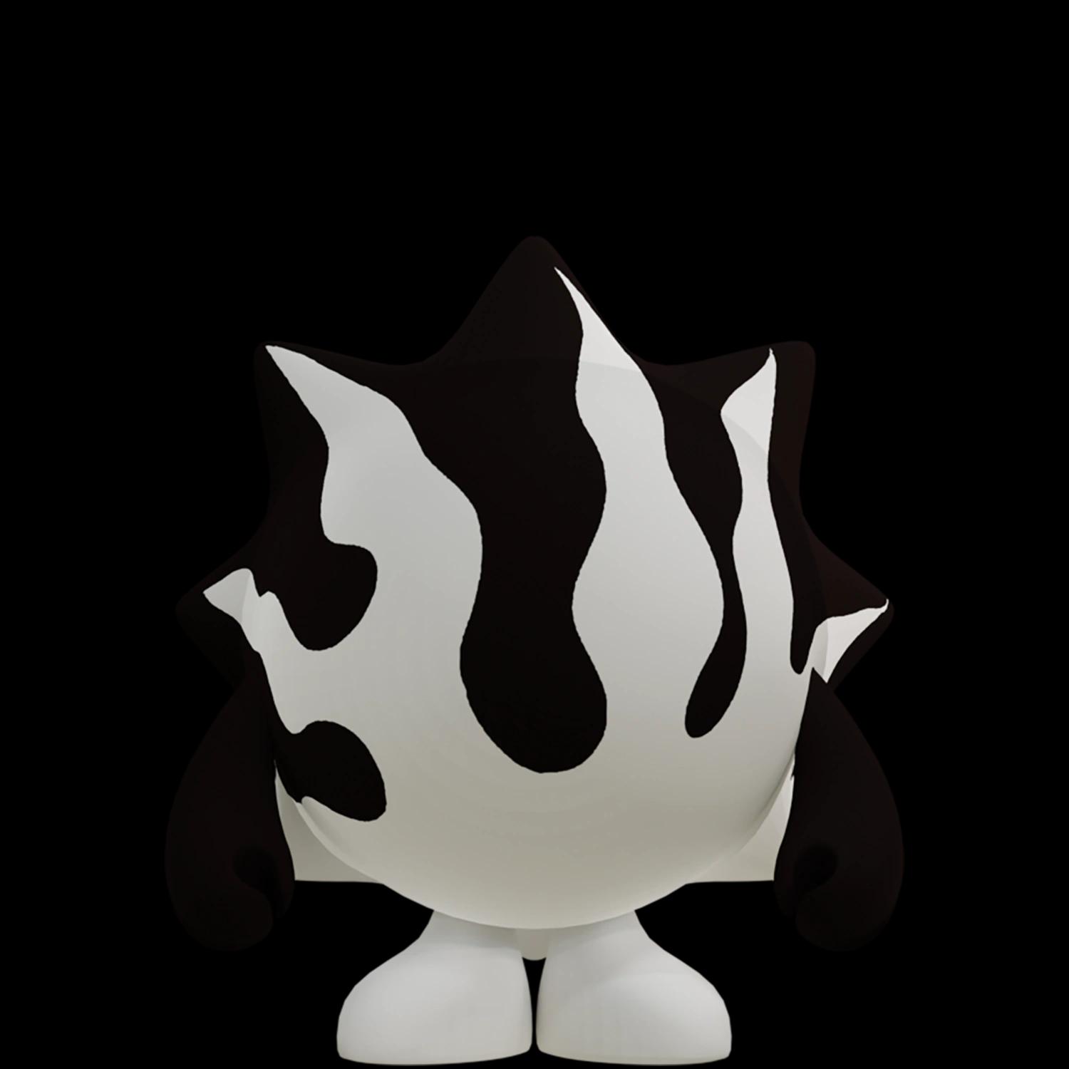 chiko-flame-by-polina-samorodok | Collectible designer toys at R.Toys chiko-flame-by-polina-samorodok