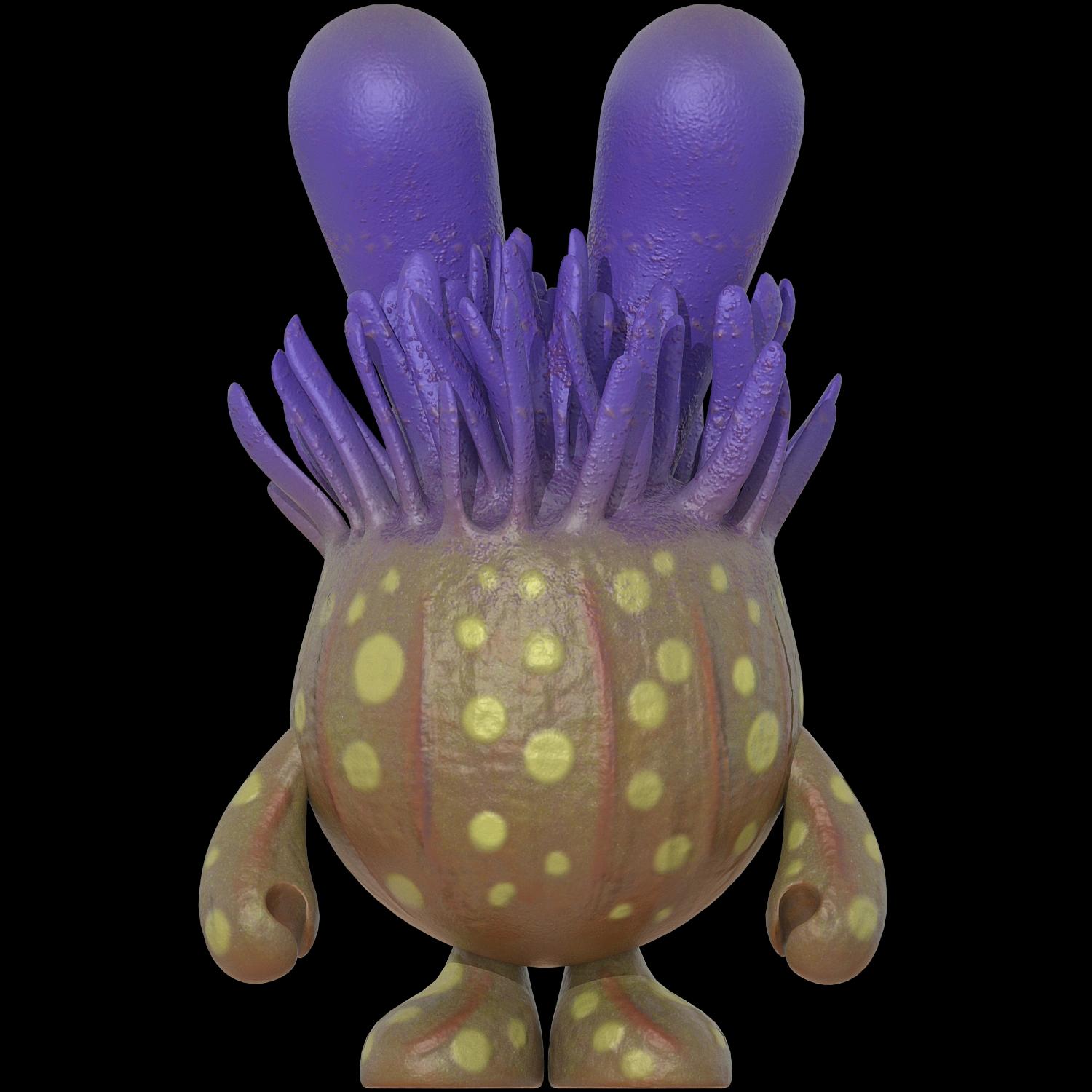 purple-sun-coral | Collectible designer toys at R.Toys purple-sun-coral