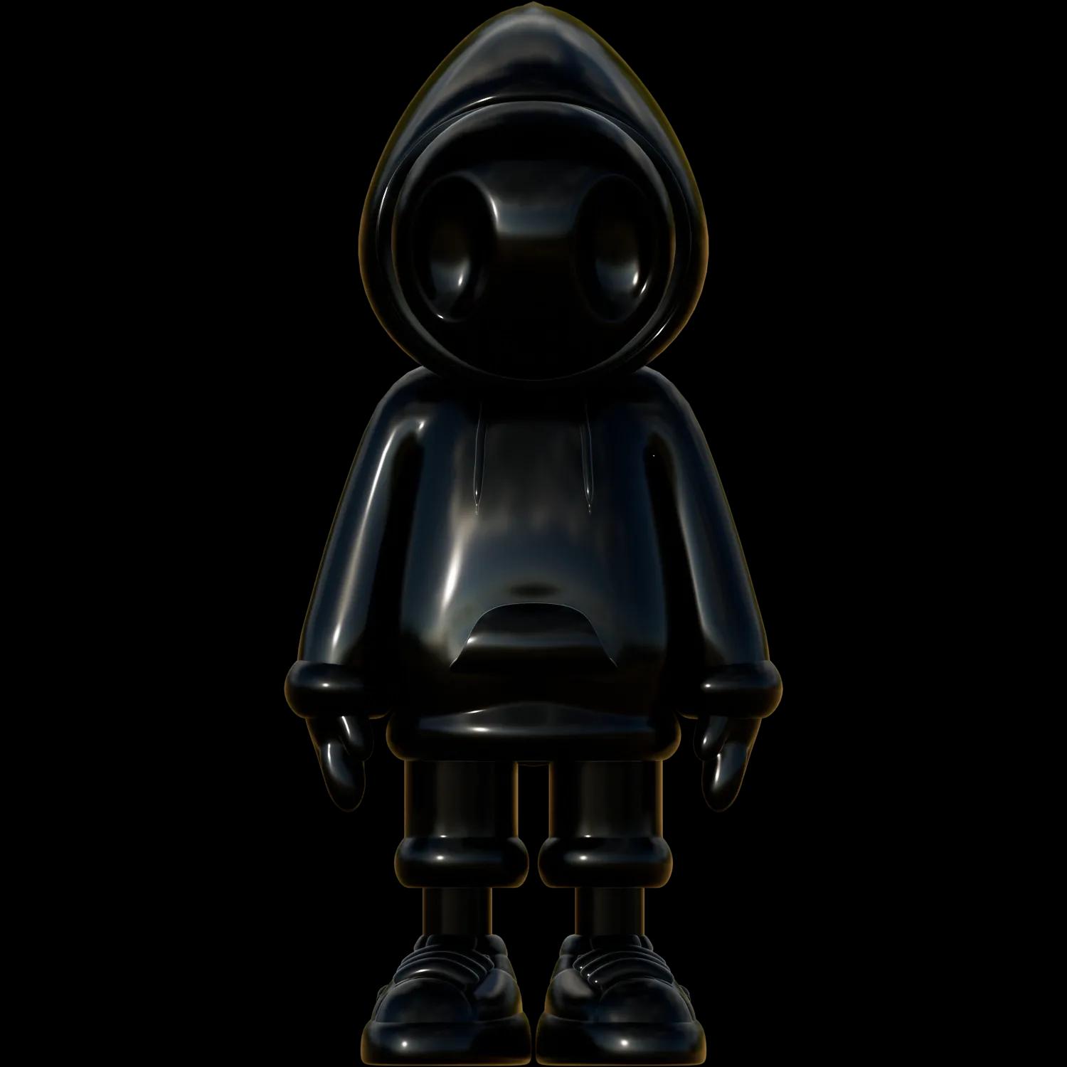dyu-toy-black | Collectible designer toys at R.Toys dyu-toy-black
