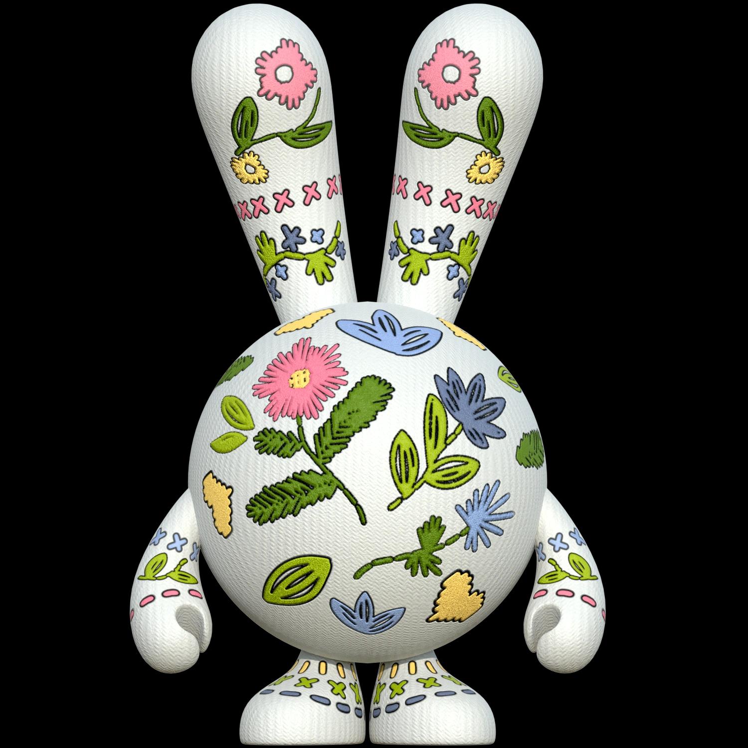 embroidery | Collectible designer toys at R.Toys embroidery