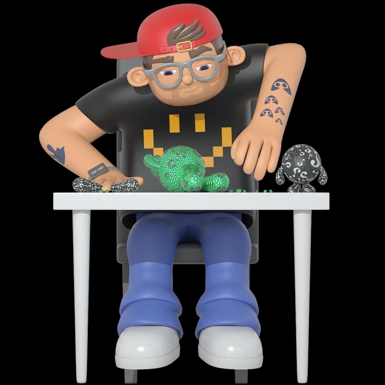 enigma-lord | Collectible designer toys at R.Toys enigma-lord