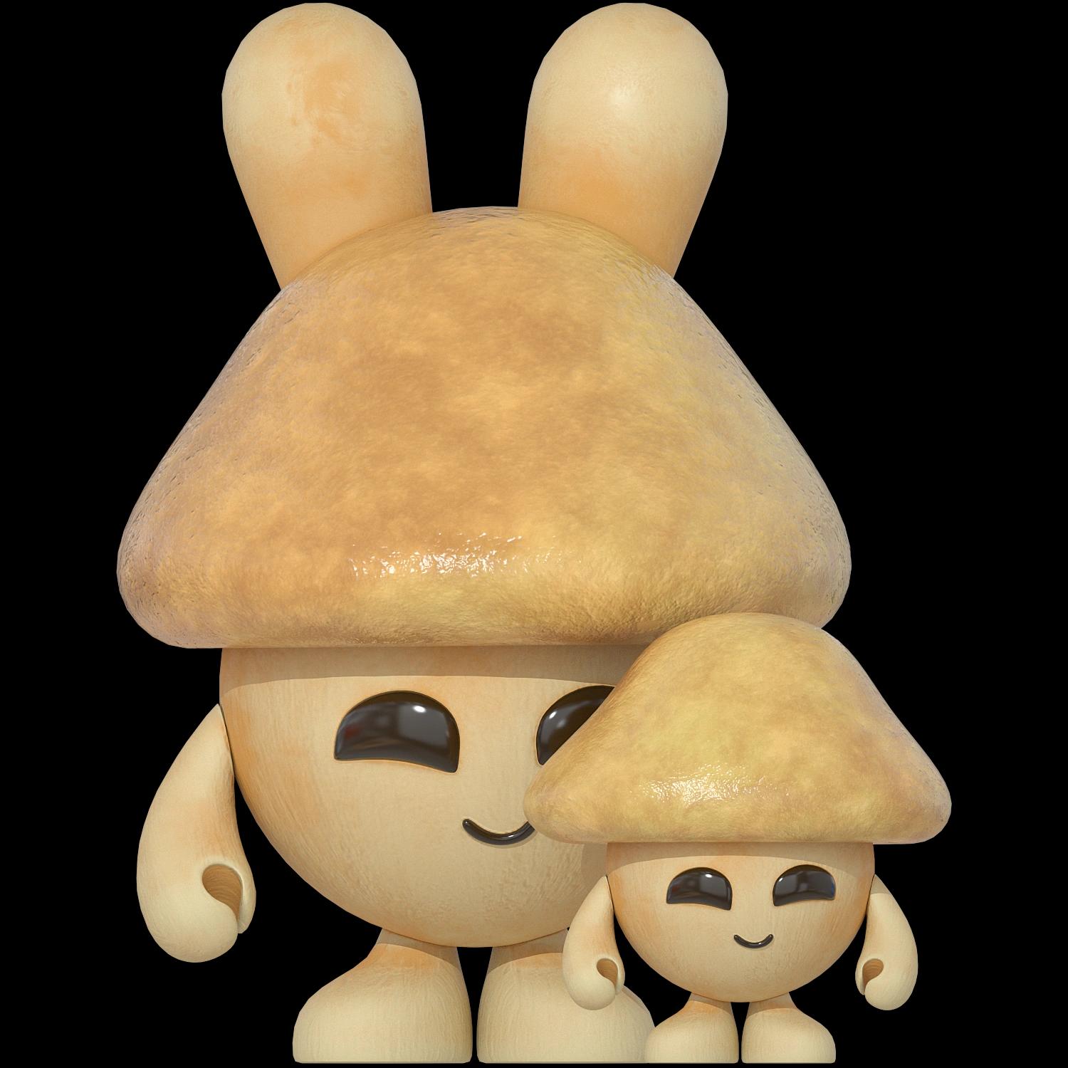 mushie-buddy | Collectible designer toys at R.Toys mushie-buddy