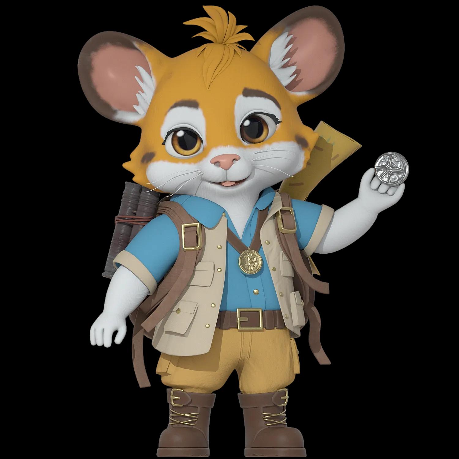 cryptocub-explorer | Collectible designer toys at R.Toys cryptocub-explorer