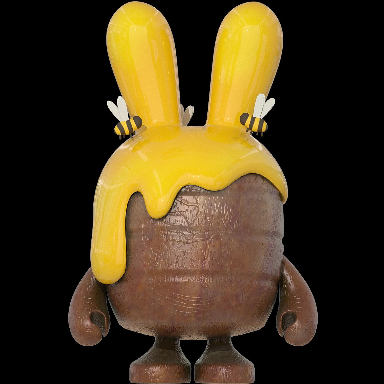honey-pooh | Collectible designer toys at R.Toys honey-pooh
