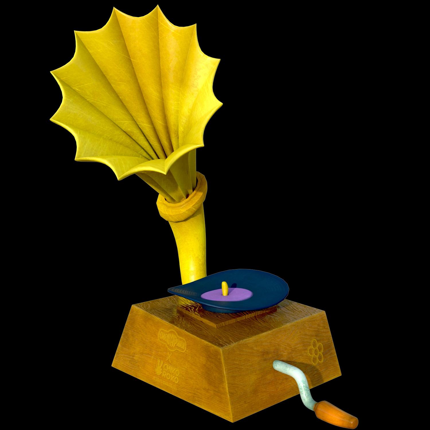 gramophone | Collectible designer toys at R.Toys gramophone