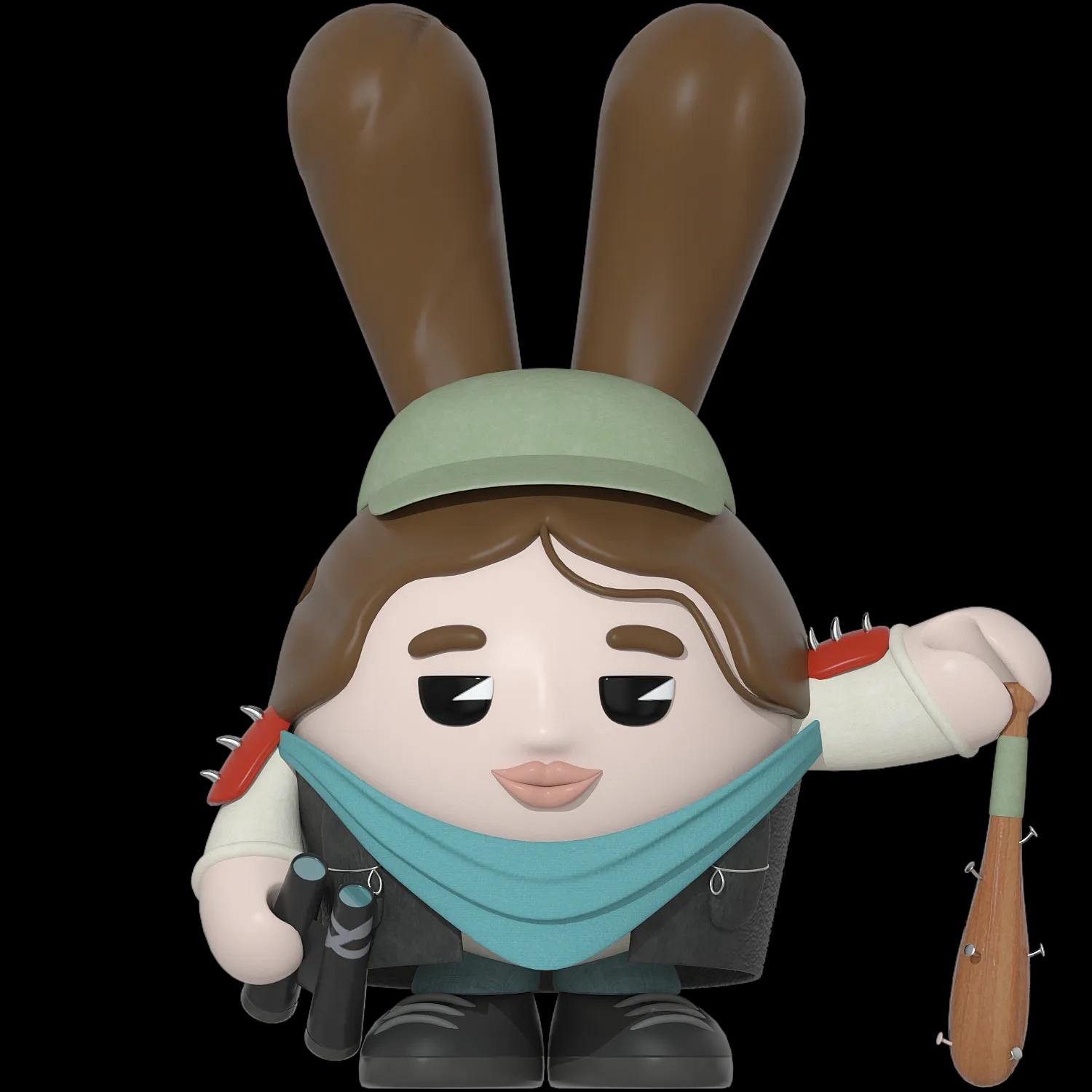 guardian-lilly | Collectible designer toys at R.Toys guardian-lilly