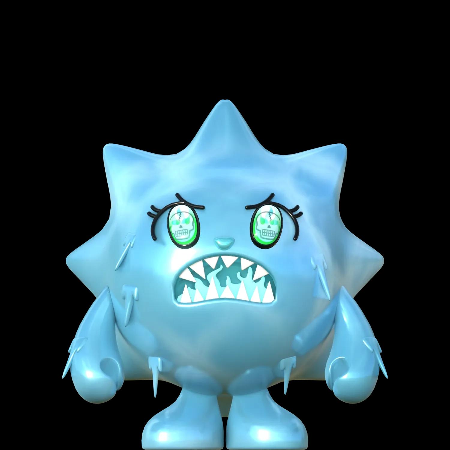 ice-villain | Collectible designer toys at R.Toys ice-villain