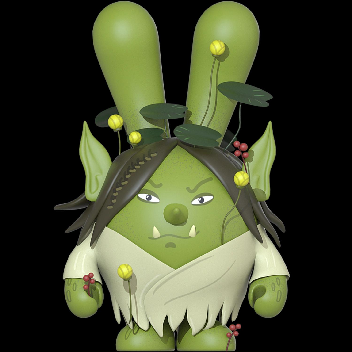 monsters-kikimora | Collectible designer toys at R.Toys monsters-kikimora