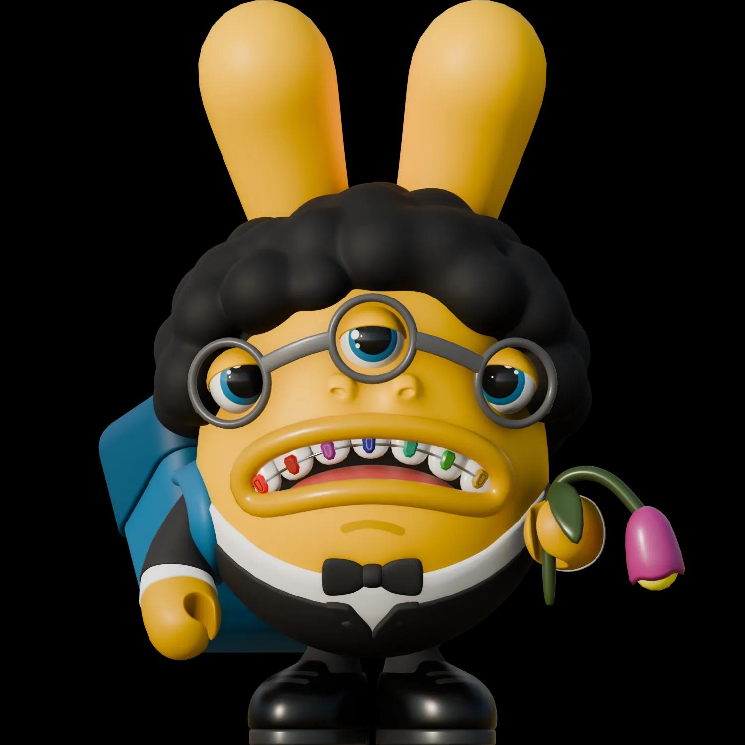 nerdy-ned | Collectible designer toys at R.Toys nerdy-ned