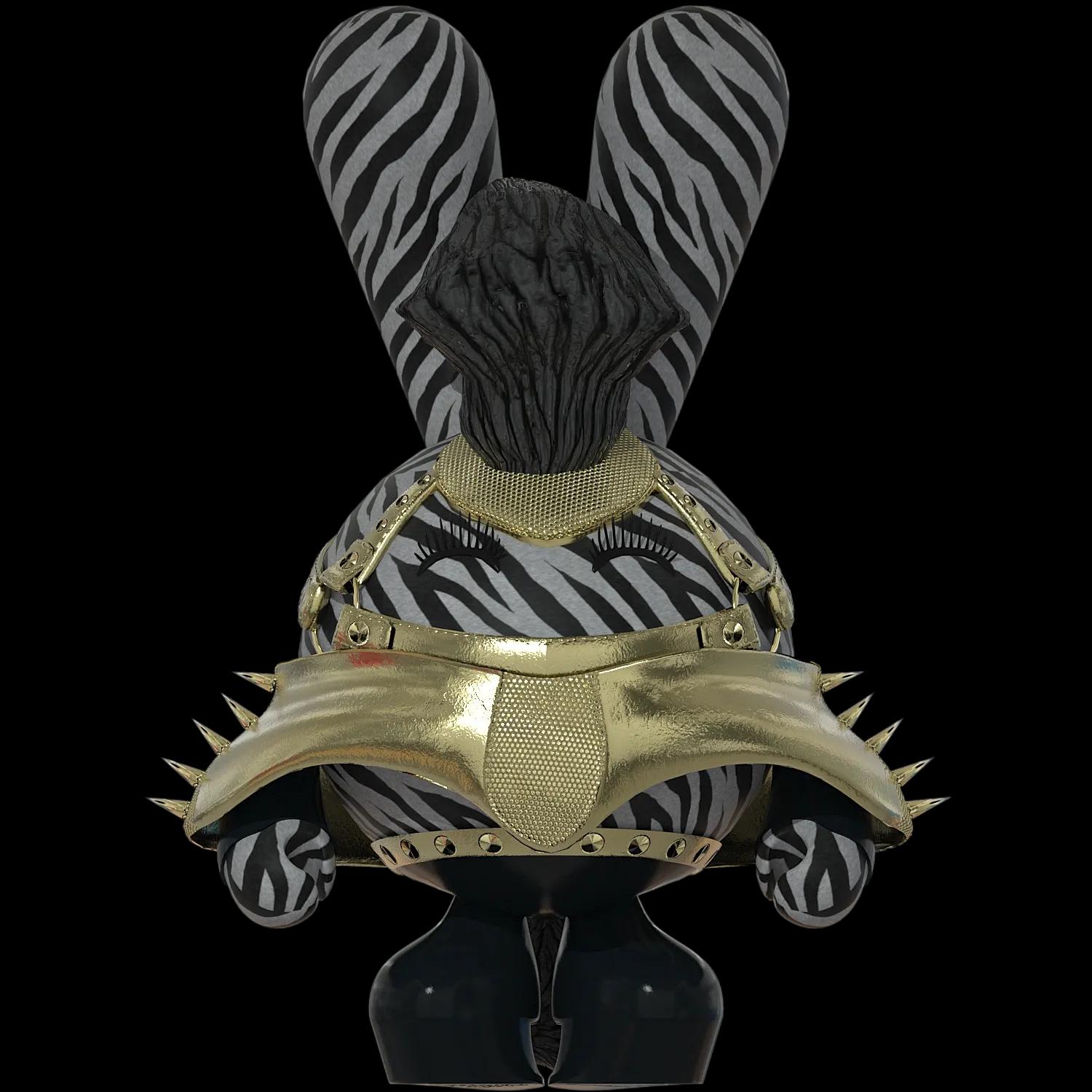 vsd-horse-gold | Collectible designer toys at R.Toys vsd-horse-gold