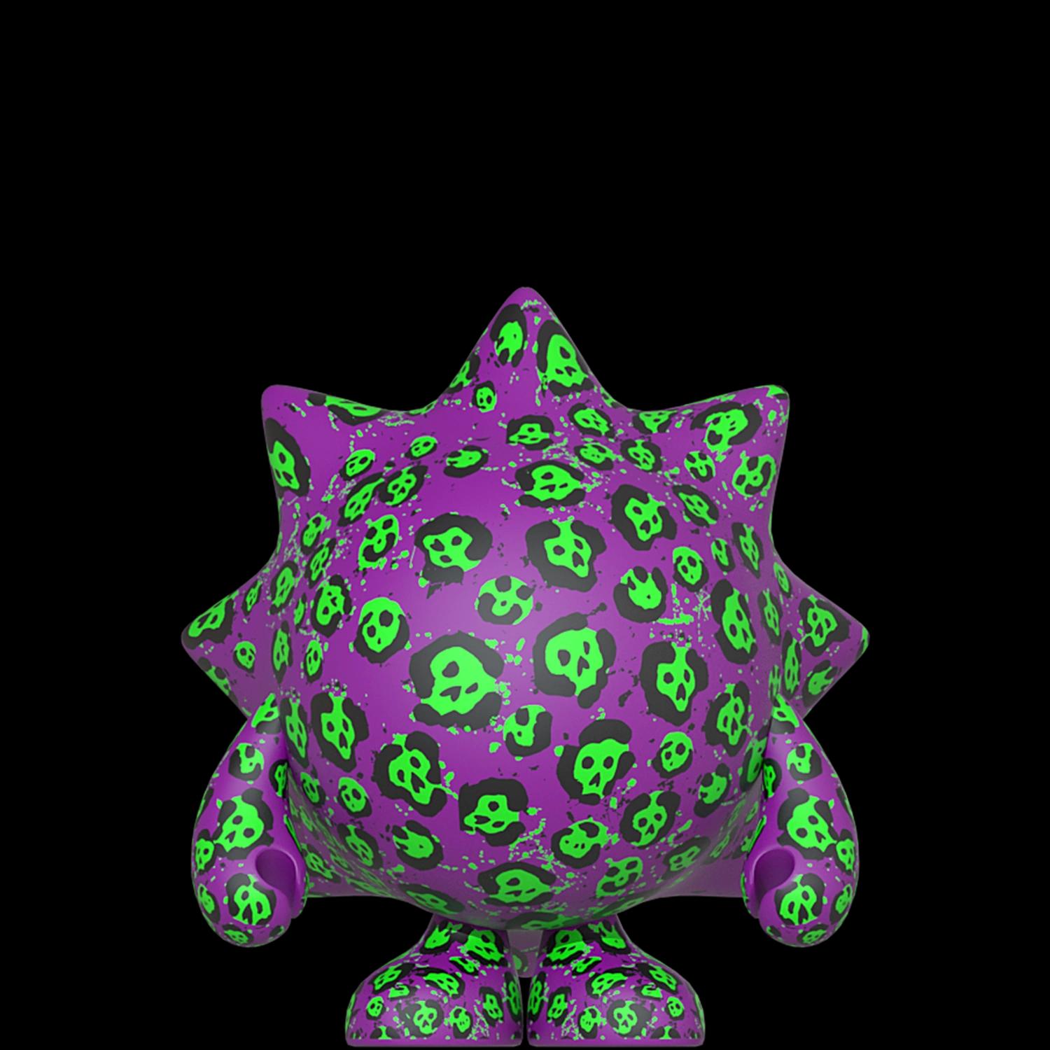leopard-skull-chiko | Collectible designer toys at R.Toys leopard-skull-chiko