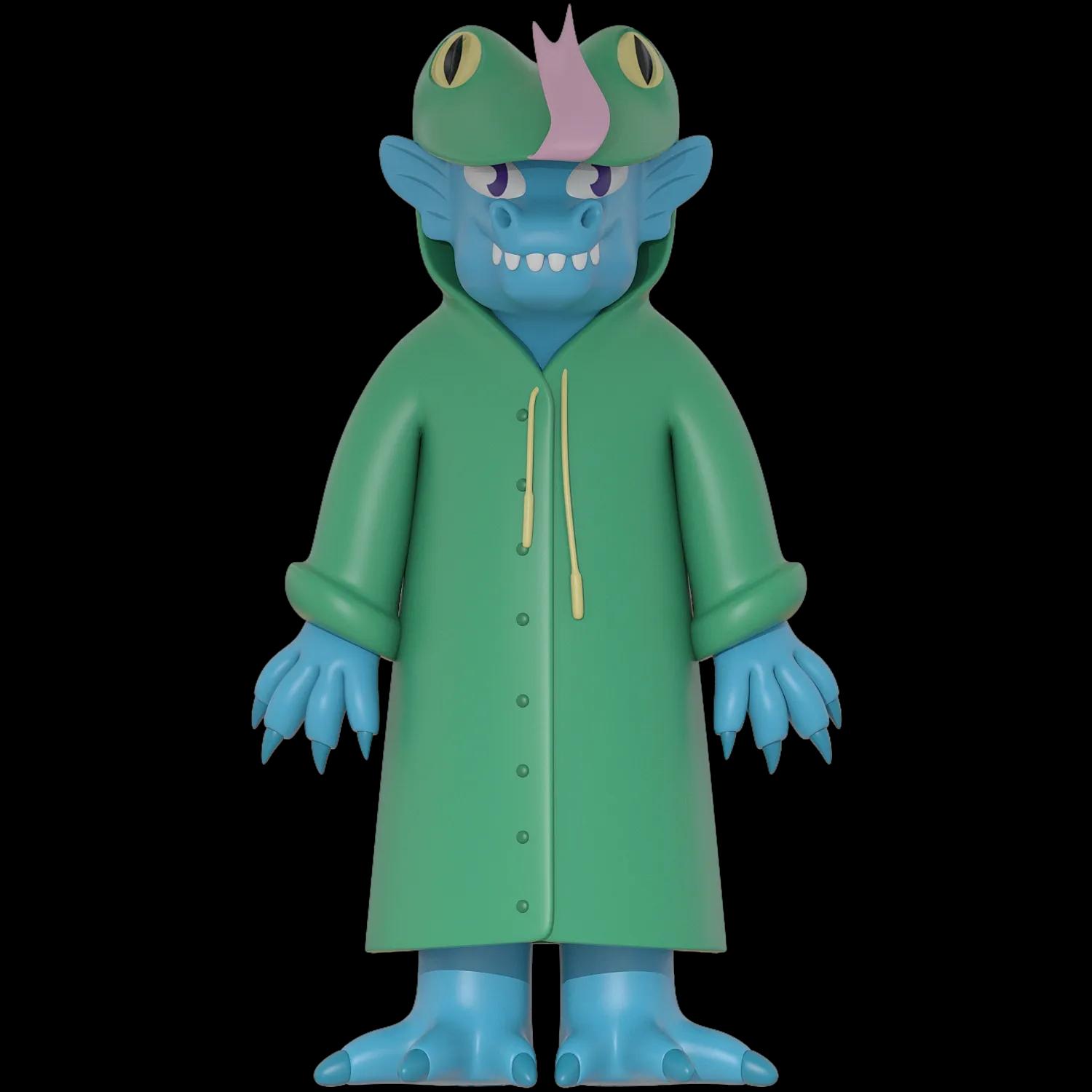 Lizard-Blizzard | Collectible designer toys at R.Toys Lizard-Blizzard