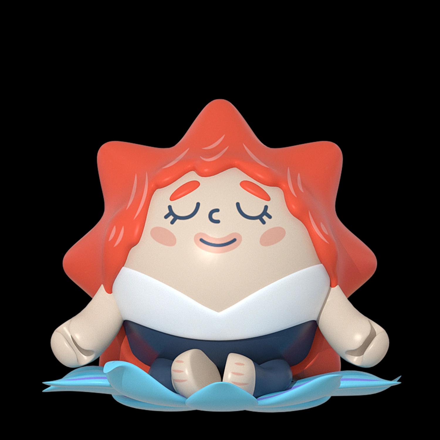 meditation | Collectible designer toys at R.Toys meditation