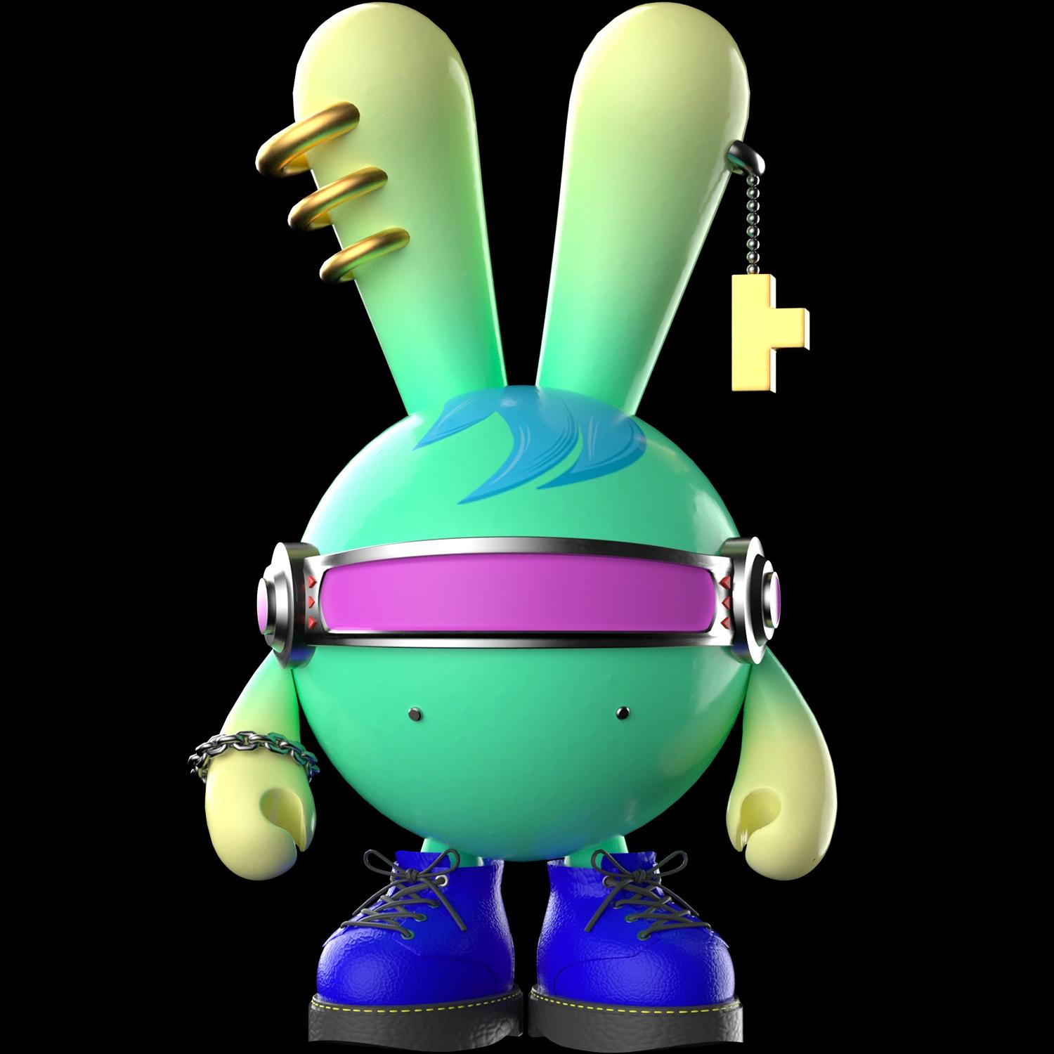 neopunk-roko | Collectible designer toys at R.Toys neopunk-roko