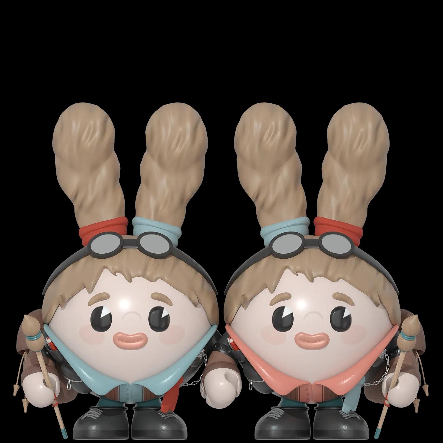 nomad-girls | Collectible designer toys at R.Toys nomad-girls