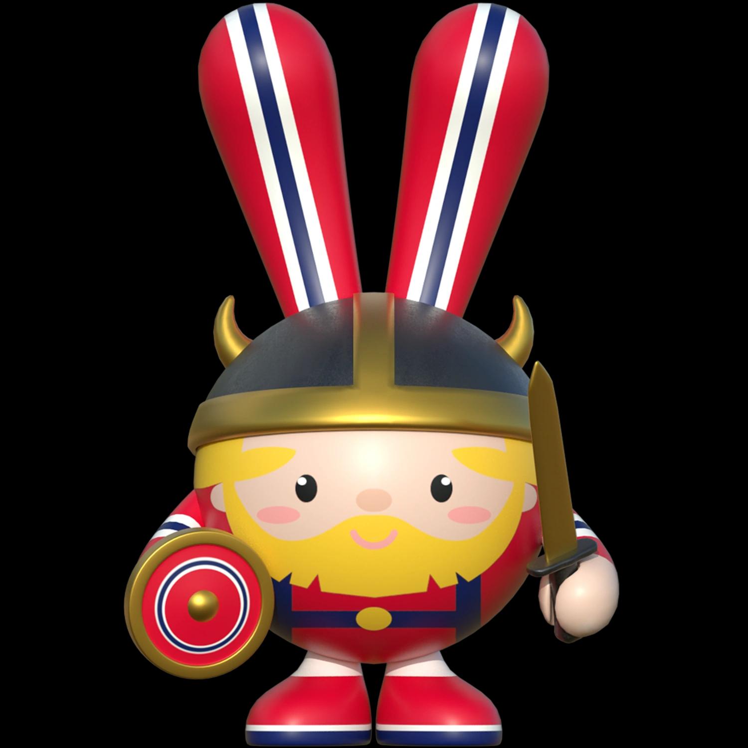 norway-gold-edition | Collectible designer toys at R.Toys norway-gold-edition