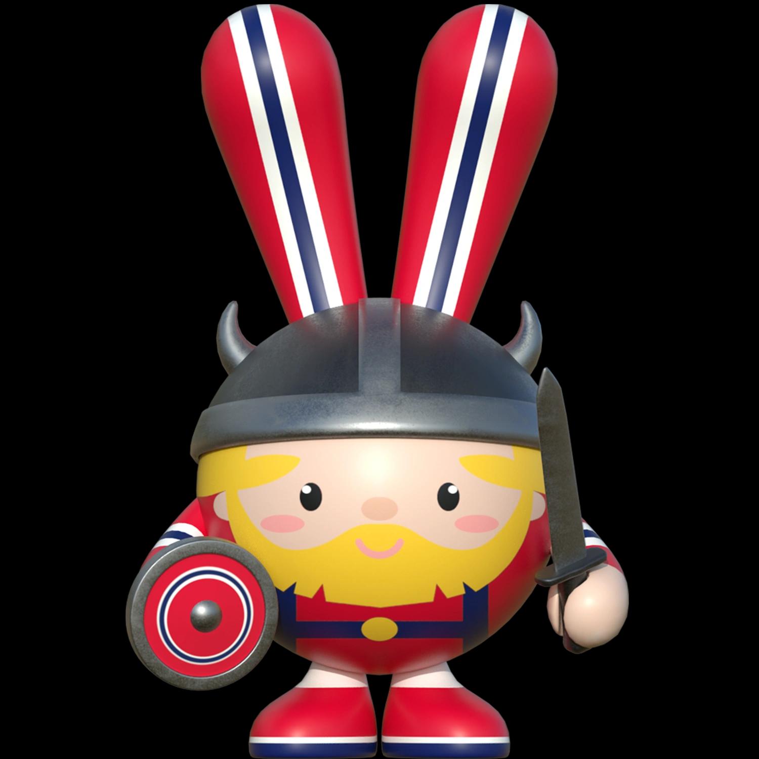 norway-red-edition | Collectible designer toys at R.Toys norway-red-edition
