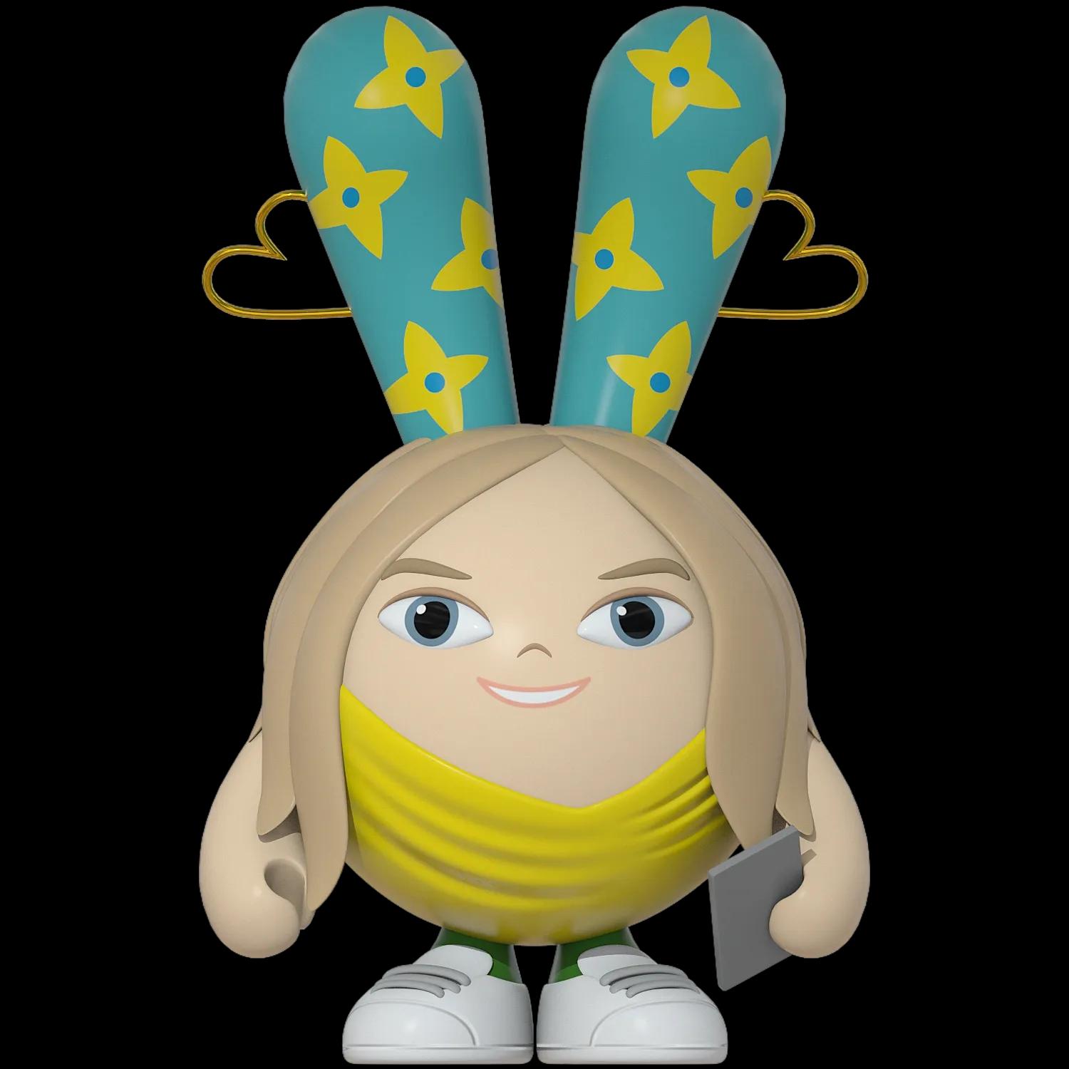 Olya | Collectible designer toys at R.Toys Olya