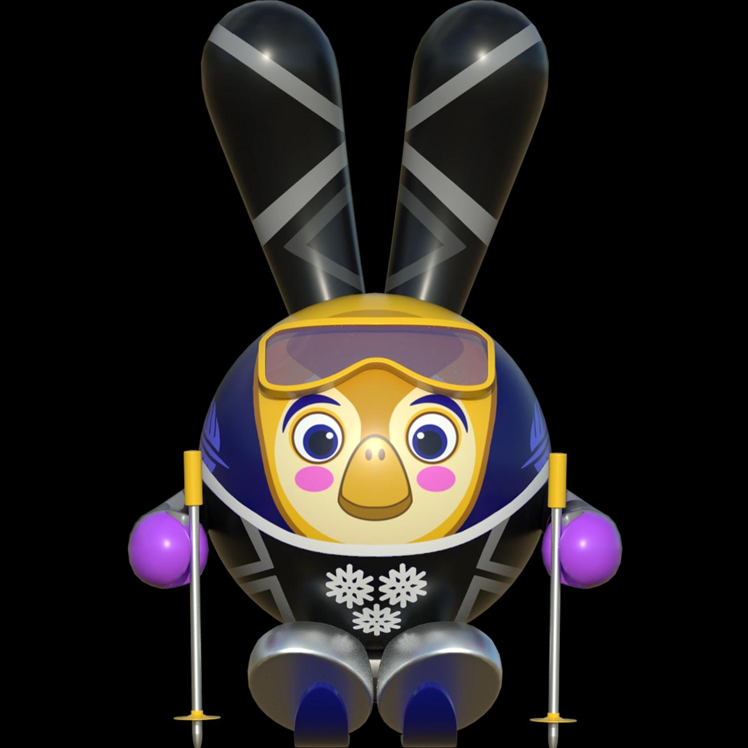 para-biathlon-black-edition | Collectible designer toys at R.Toys para-biathlon-black-edition