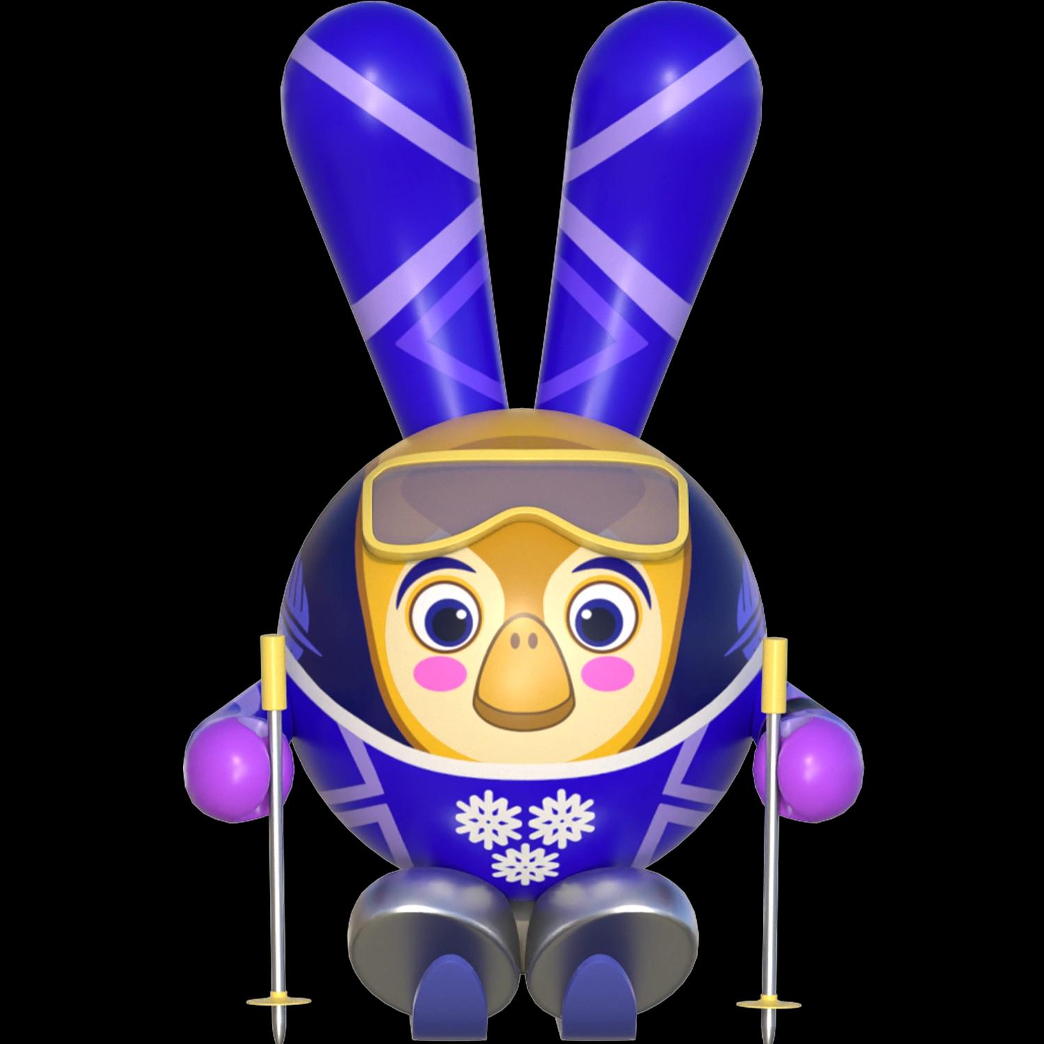 para-biathlon-blue-edition | Collectible designer toys at R.Toys para-biathlon-blue-edition