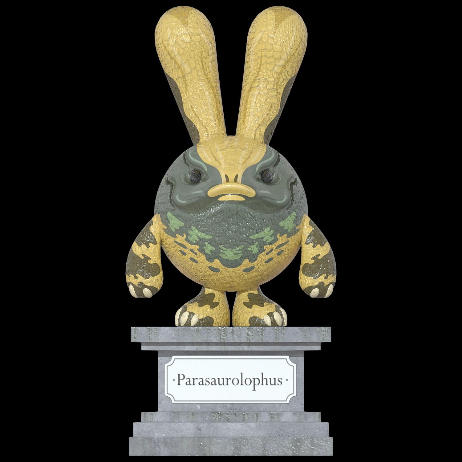 parasaurolophus | Collectible designer toys at R.Toys parasaurolophus