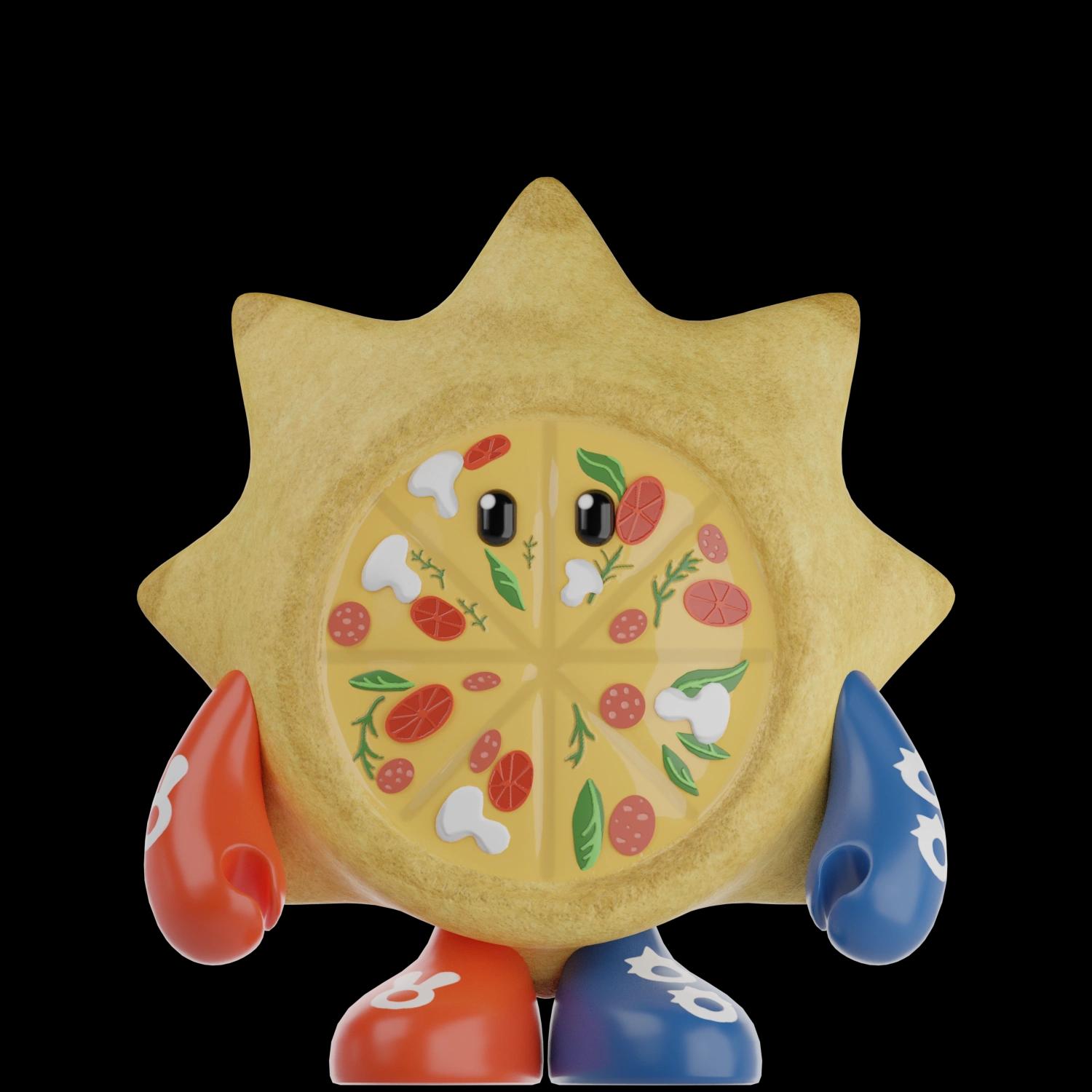 pizza-Foody | Collectible designer toys at R.Toys pizza-Foody