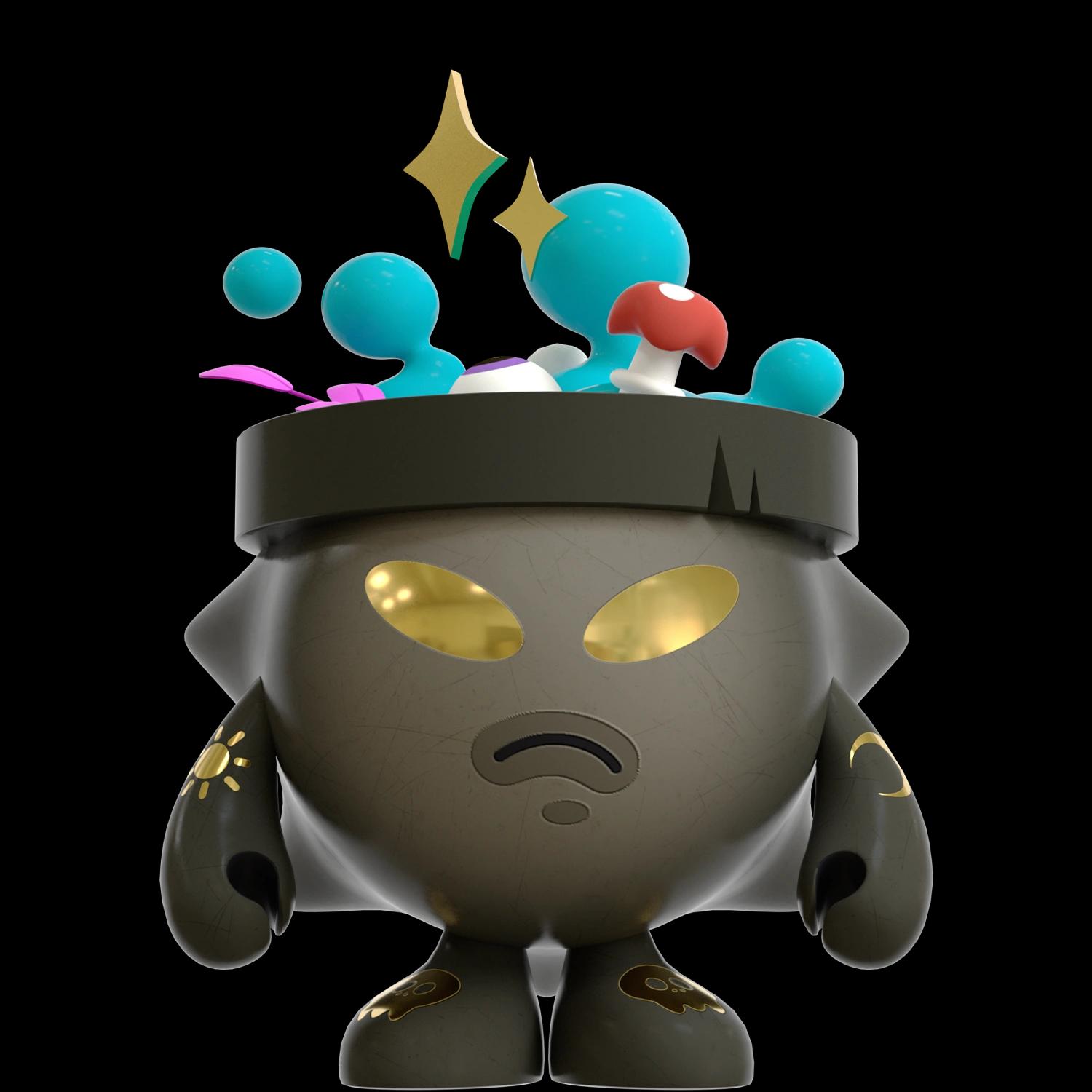 potion-pot | Collectible designer toys at R.Toys potion-pot