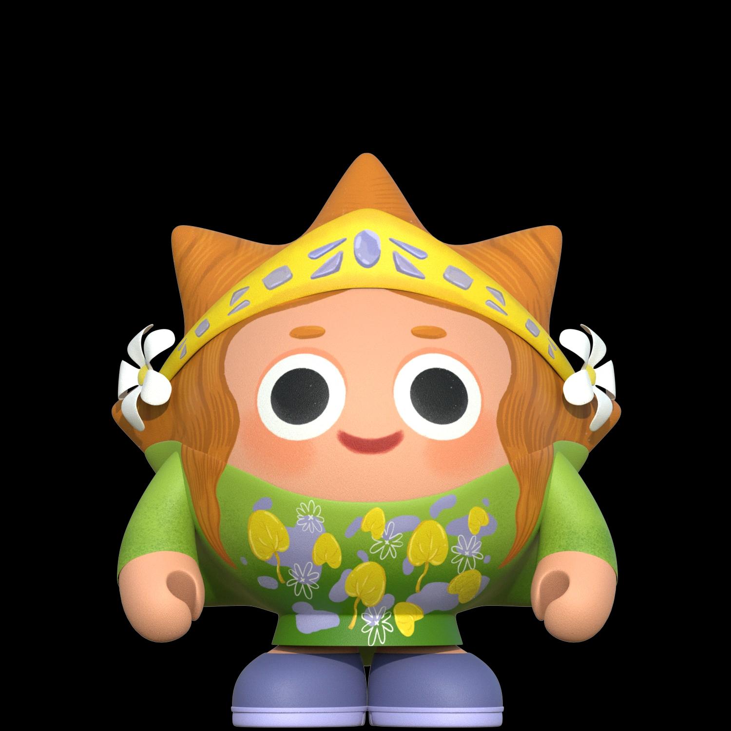 the-frog-princess | Collectible designer toys at R.Toys the-frog-princess