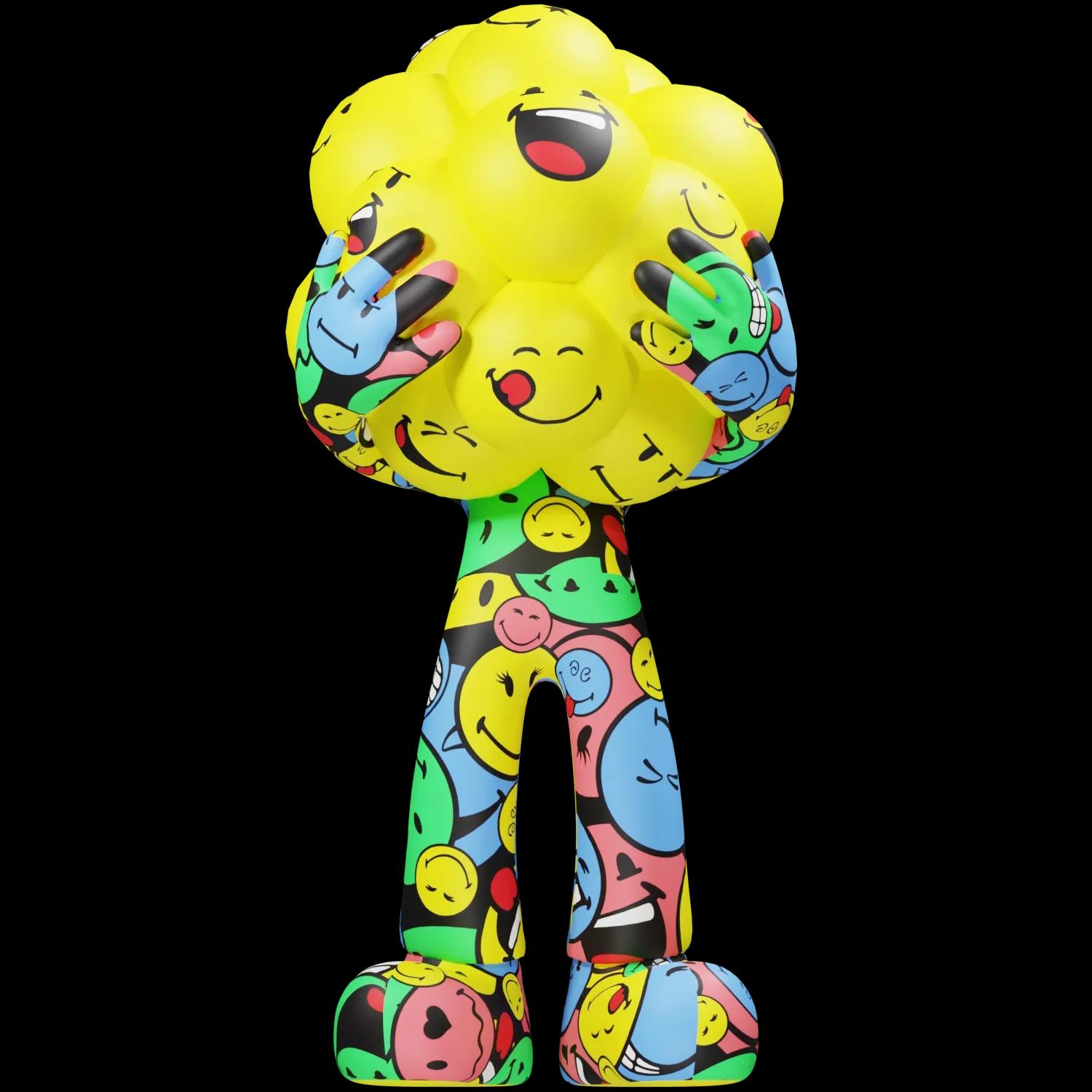 smileyman-color | Collectible designer toys at R.Toys smileyman-color
