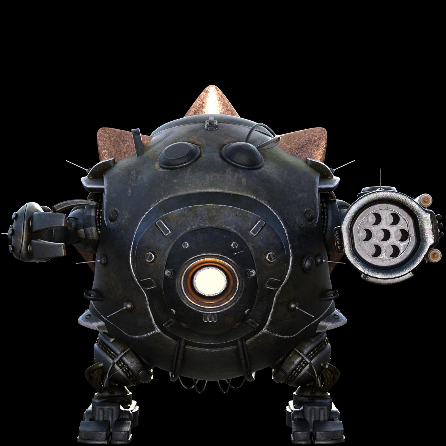 sci-fi-mech-bot | Collectible designer toys at R.Toys sci-fi-mech-bot