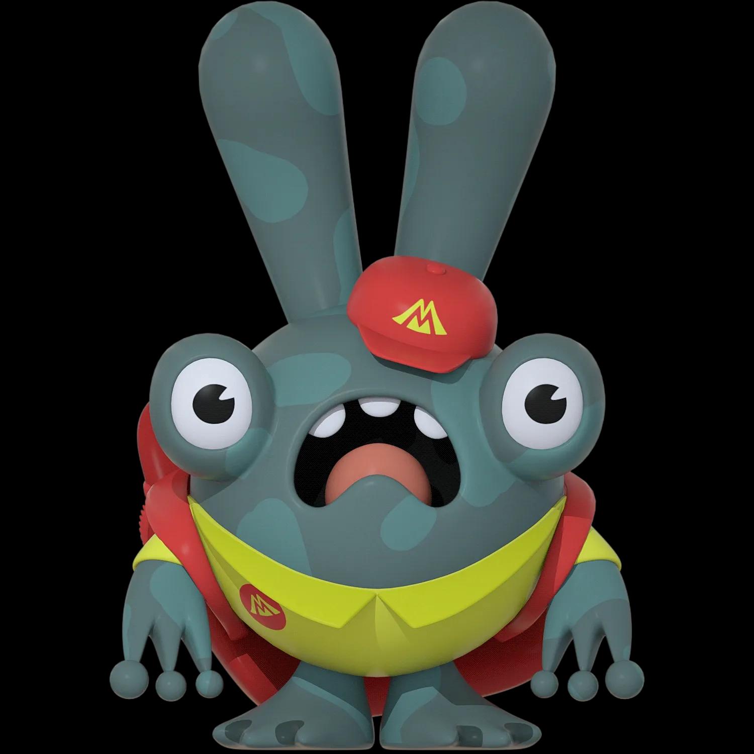 banana-delivery-bunny | Collectible designer toys at R.Toys banana-delivery-bunny
