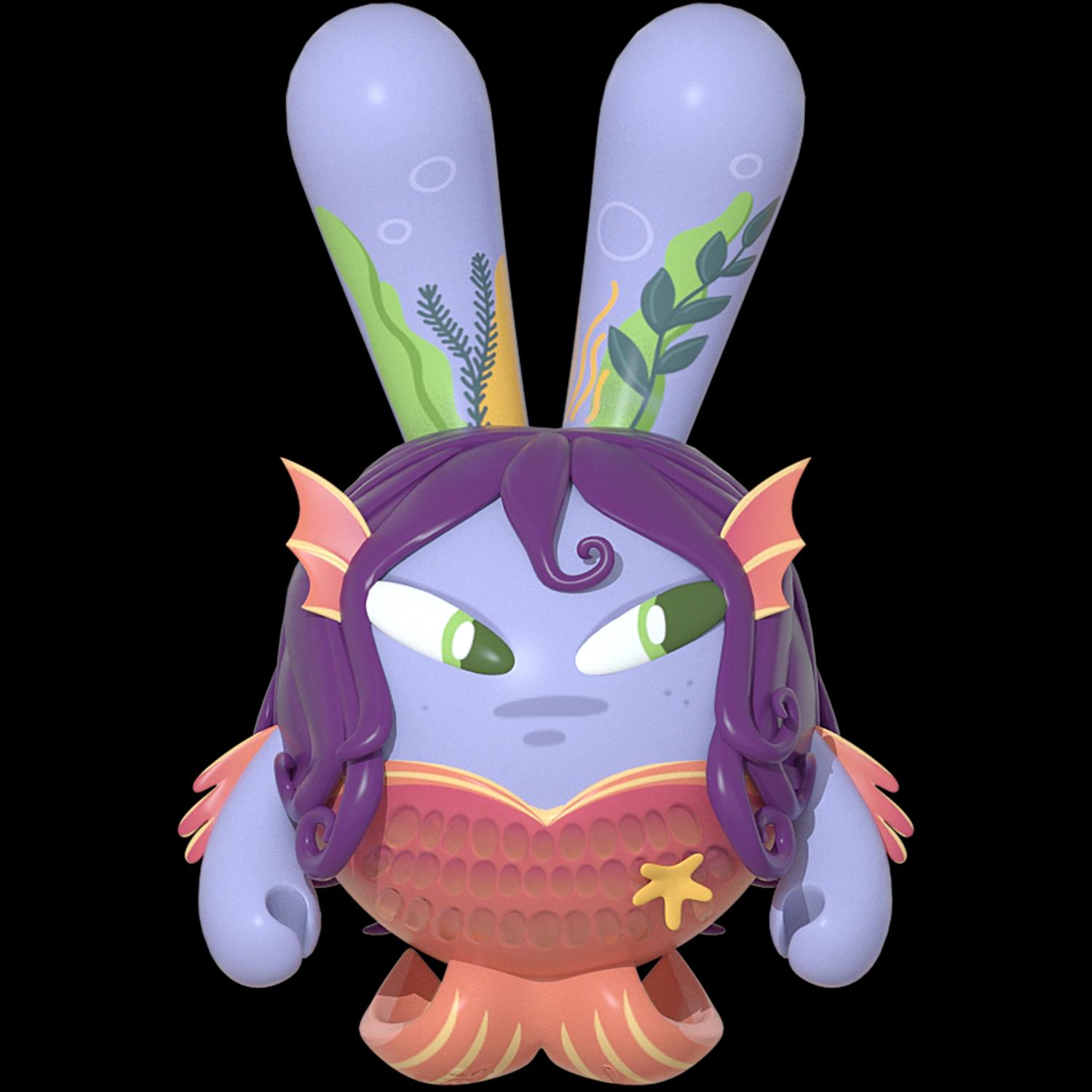 sea-mermaid | Collectible designer toys at R.Toys sea-mermaid