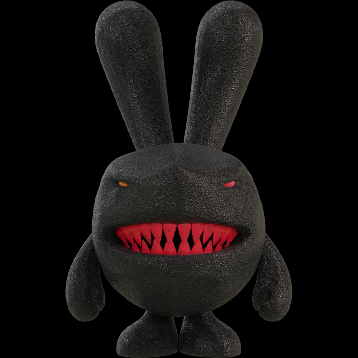 sharko-black-mamba-by-faraday | Collectible designer toys at R.Toys sharko-black-mamba-by-faraday