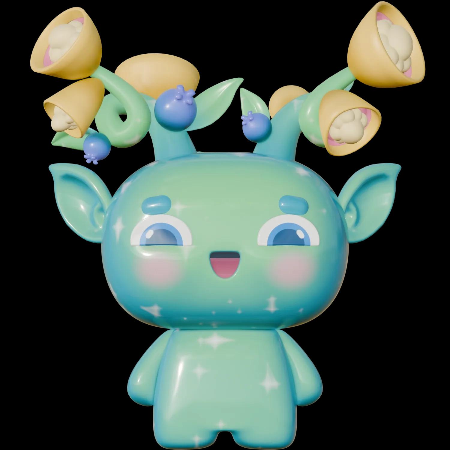 flora-fern | Collectible designer toys at R.Toys flora-fern