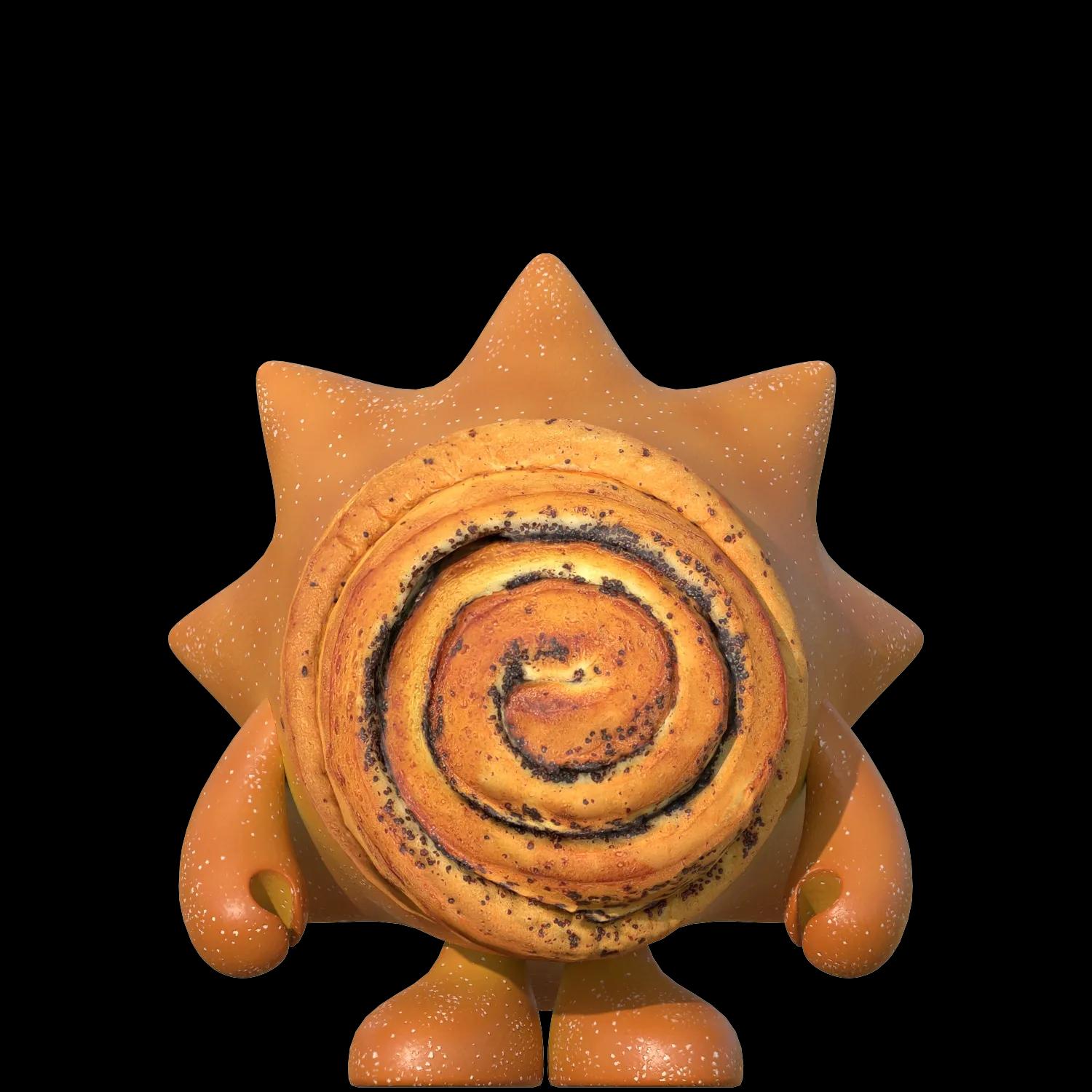 poppy-the-bun | Collectible designer toys at R.Toys poppy-the-bun