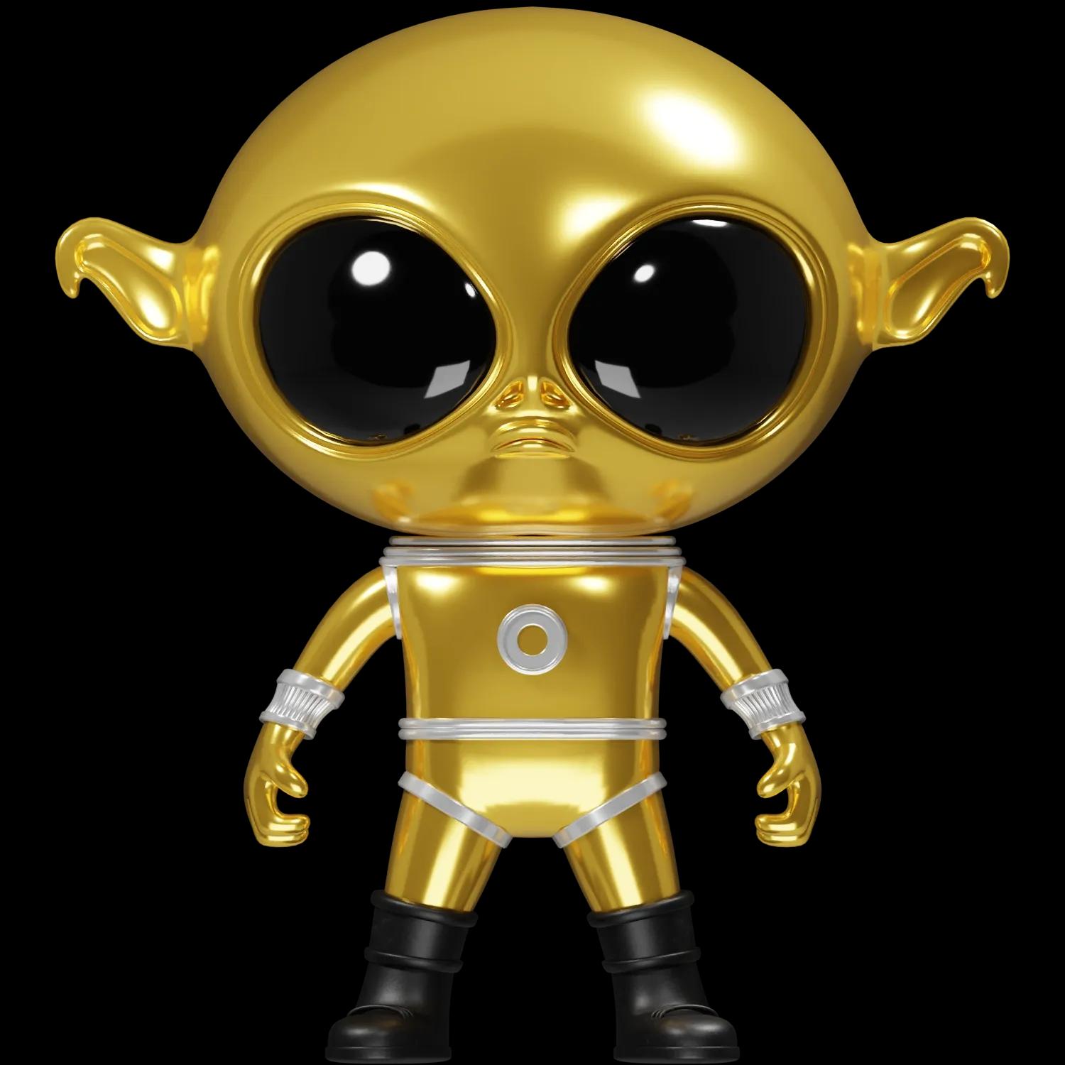 space-day-2024-gold | Collectible designer toys at R.Toys space-day-2024-gold