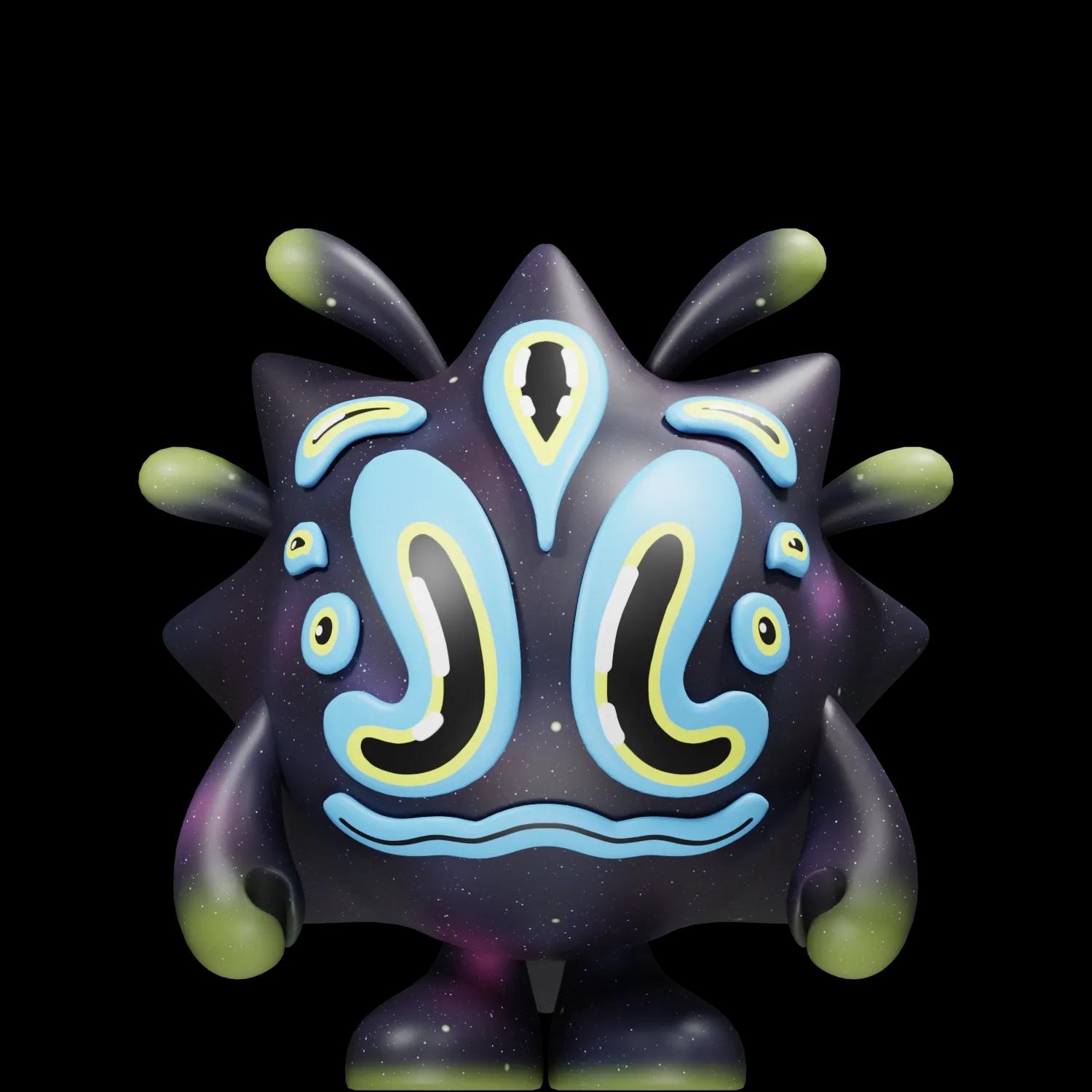 spacey-eyeball | Collectible designer toys at R.Toys spacey-eyeball