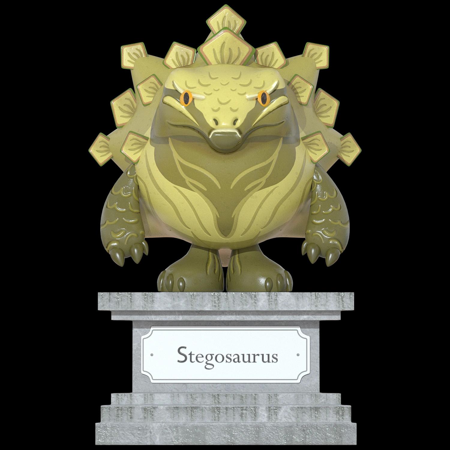 stegosaurus | Collectible designer toys at R.Toys stegosaurus
